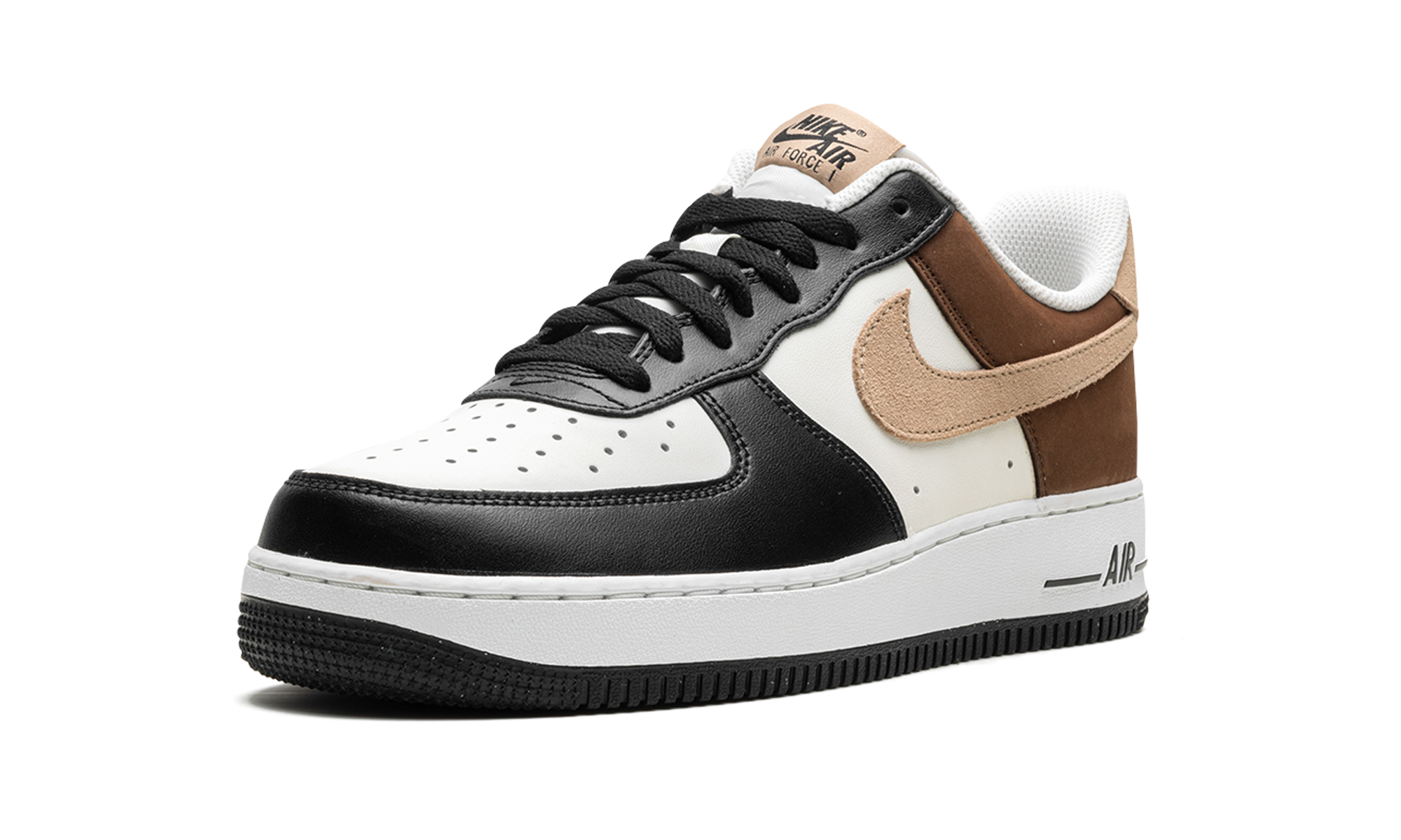 nike air force 1 low 07 mocha+FB3355-200+left diagnol single view