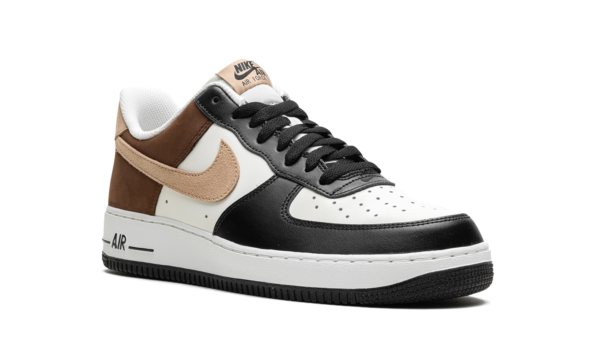 nike air force 1 low 07 mocha+FB3355-200+diagnol right view