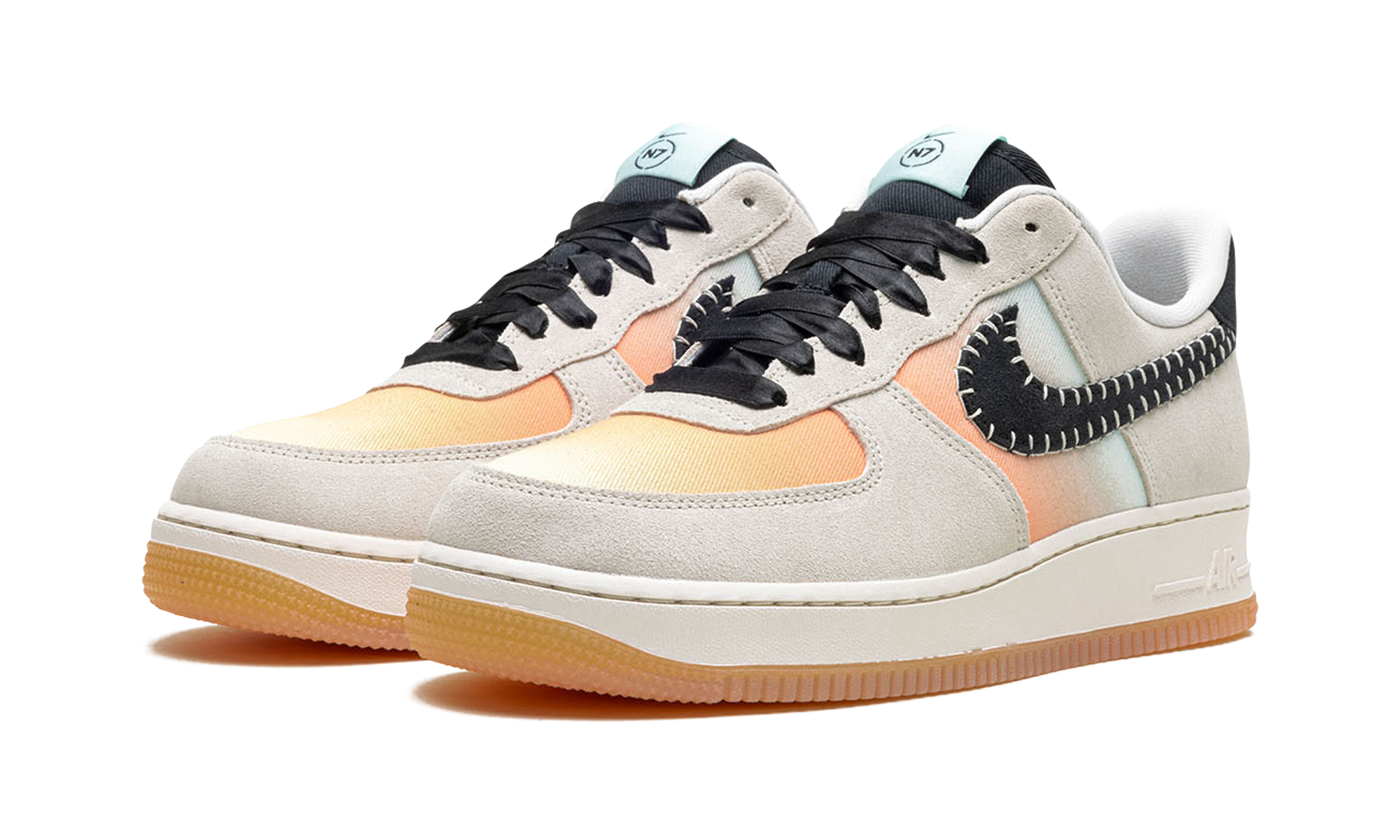 nike air force 1 low 07 n7 2024+FZ3609-072+diagnol left view