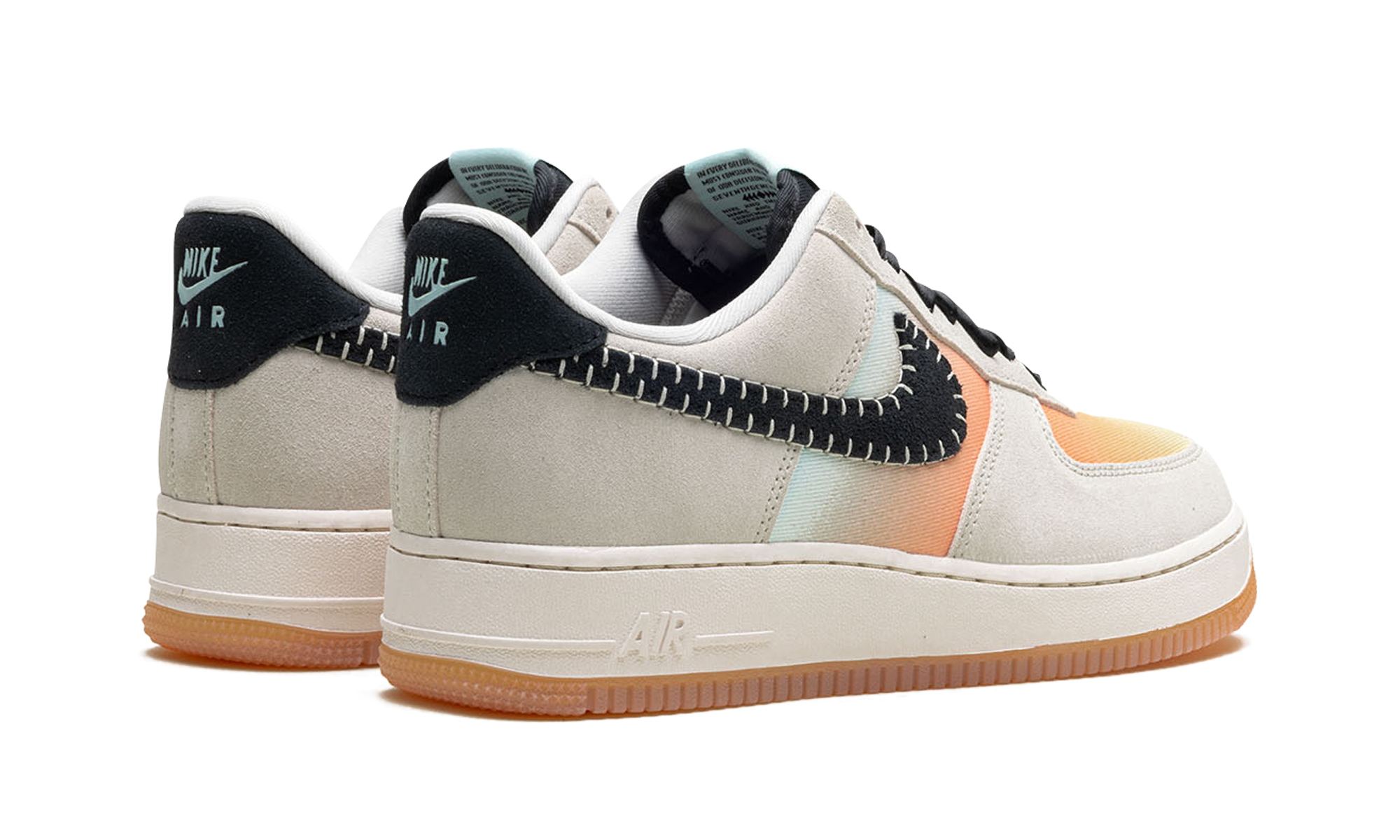 nike air force 1 low 07 n7 2024+FZ3609-072+diagnol right behind view