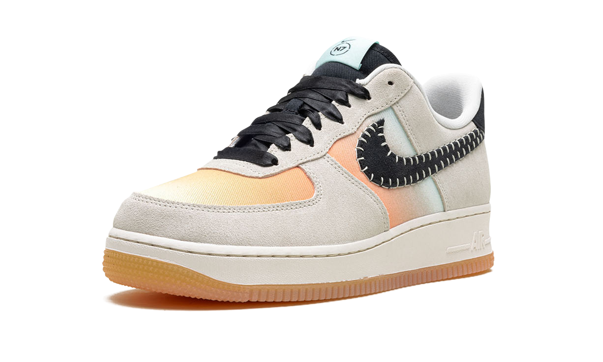 nike air force 1 low 07 n7 2024+FZ3609-072+left diagnol single view