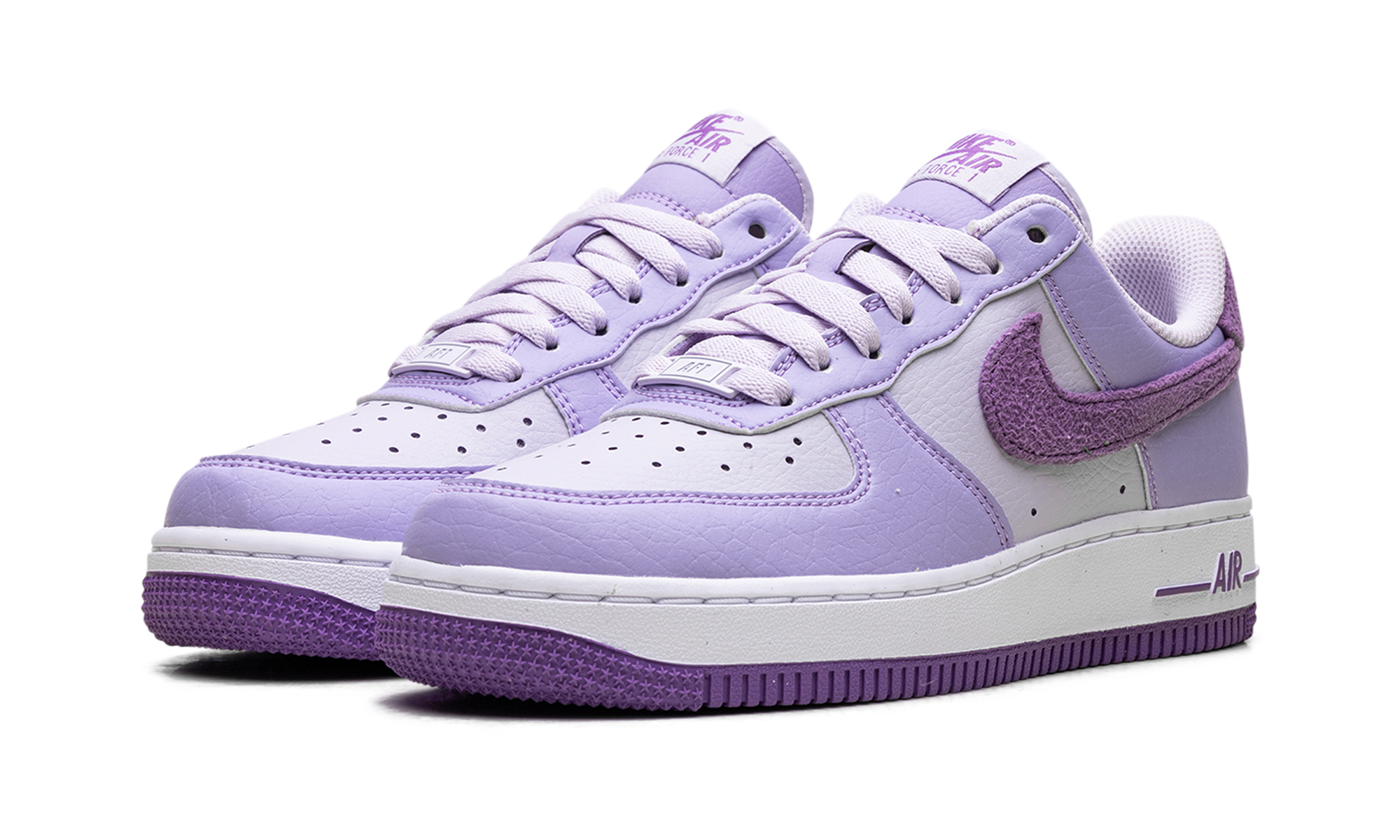 nike air force 1 low 07 next nature hydrangeas women s+HQ3905-500+diagnol left view