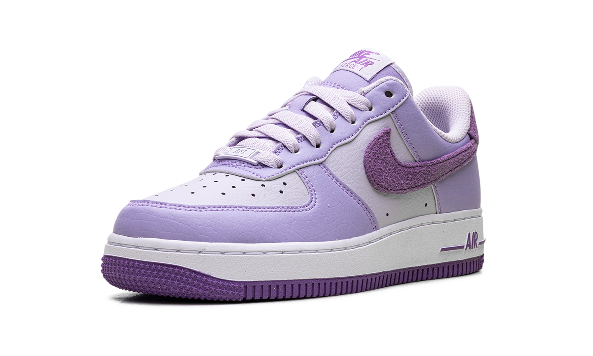 nike air force 1 low 07 next nature hydrangeas women s+HQ3905-500+left diagnol single view