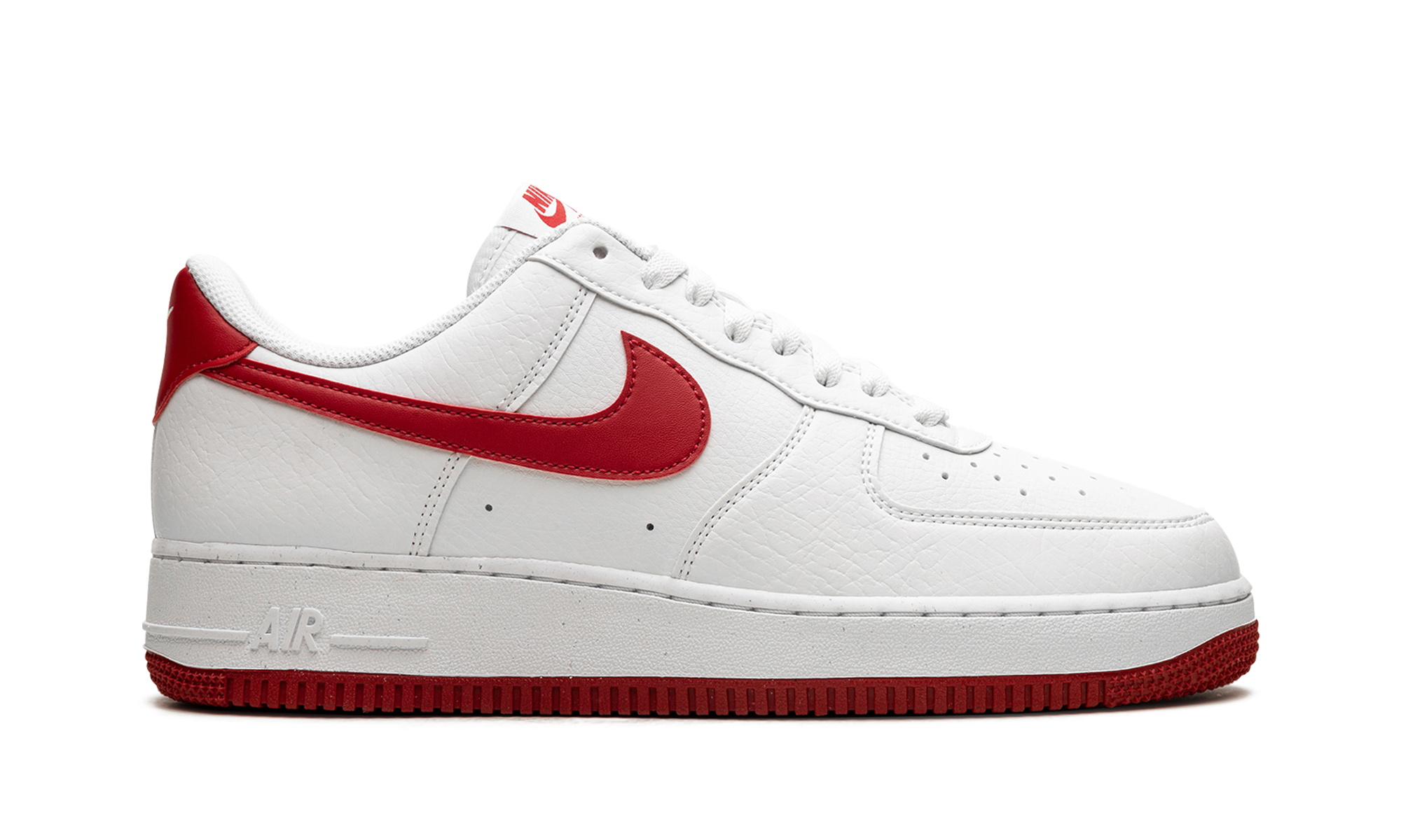 nike air force 1 low 07 next nature white volt gym red women s+DV3808-105+right view
