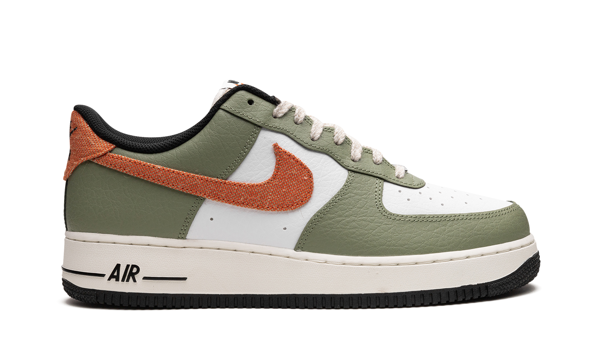 nike air force 1 low 07 oil green orange+FD0758-386+right view