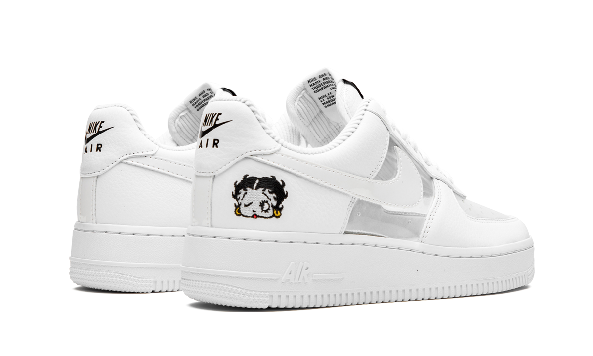 nike air force 1 low 07 olivia kim friends and family women s+CT2276-100+diagnol right behind view