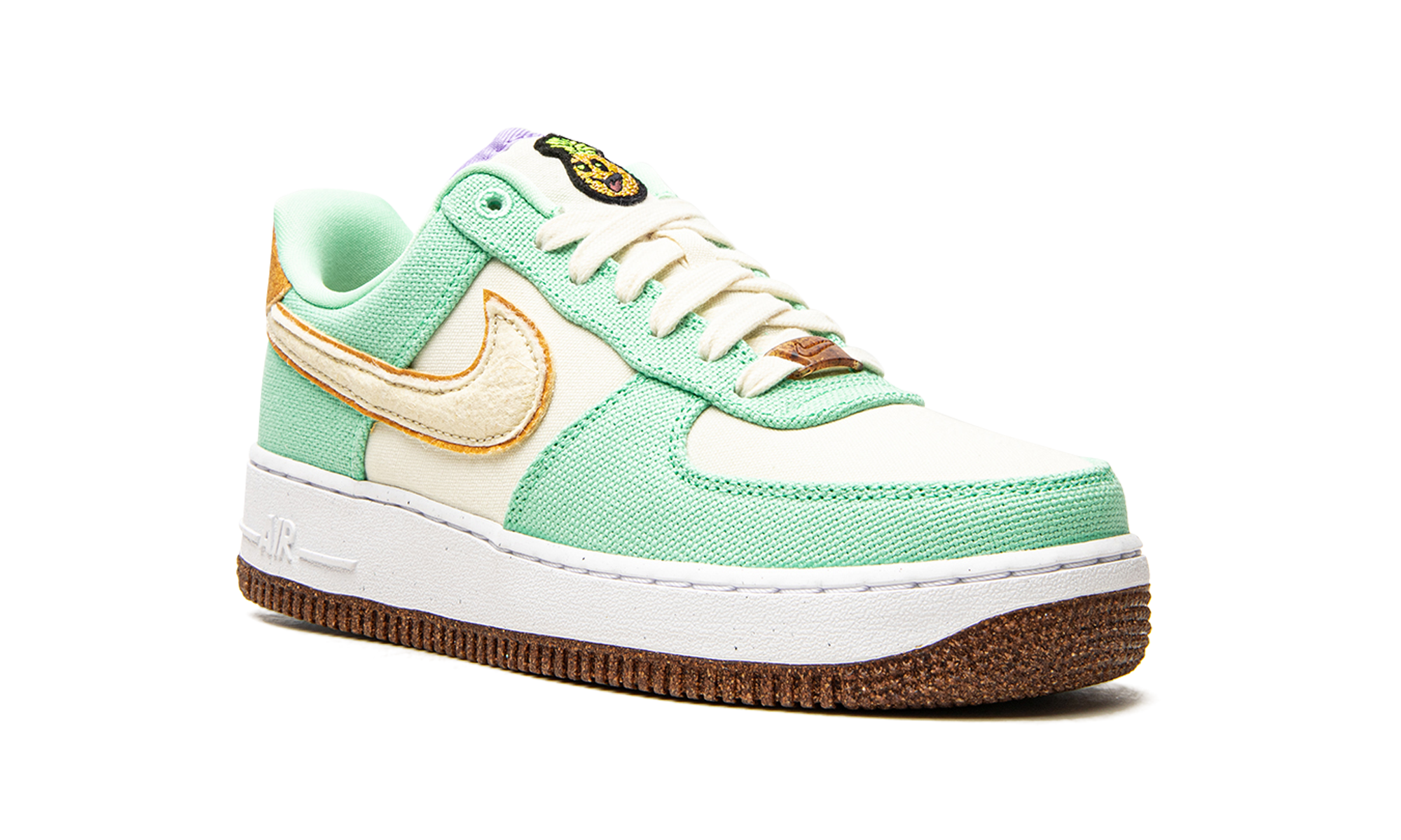 nike air force 1 low 07 pinapple women s+CZ0268-300+diagnol right view