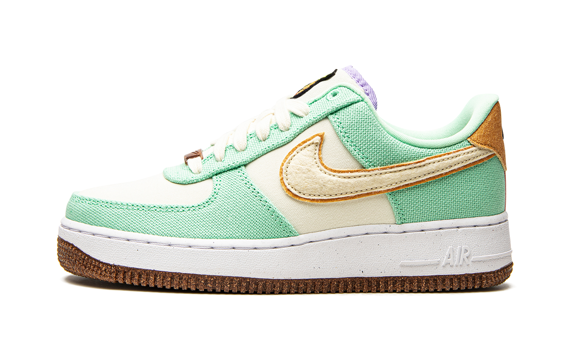 nike air force 1 low 07 pinapple women s+CZ0268-300+diagnol right view 1