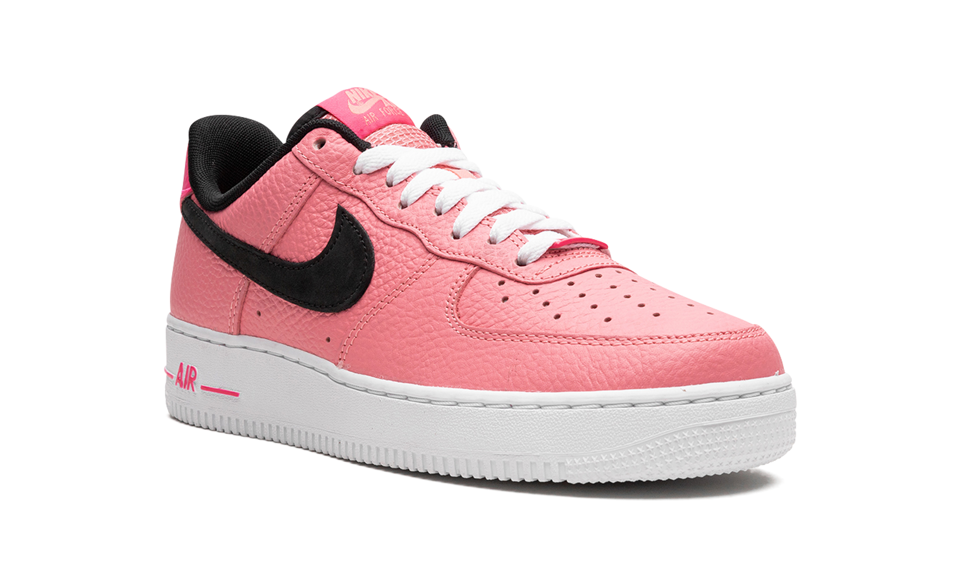 nike air force 1 low 07 pink gaze+DZ4861-600+diagnol right view