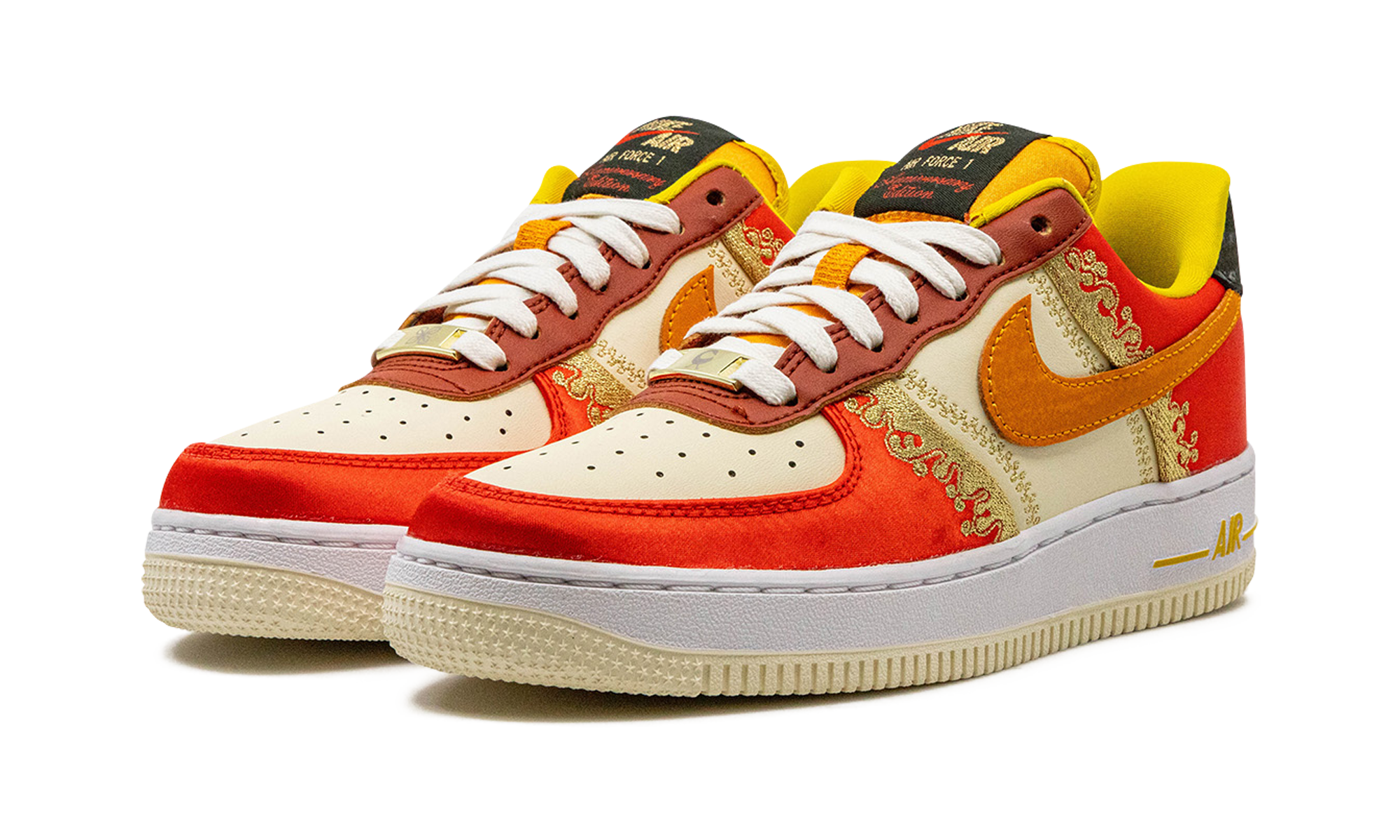 nike air force 1 low 07 premium little accra women s+DV4462-600+diagnol left view