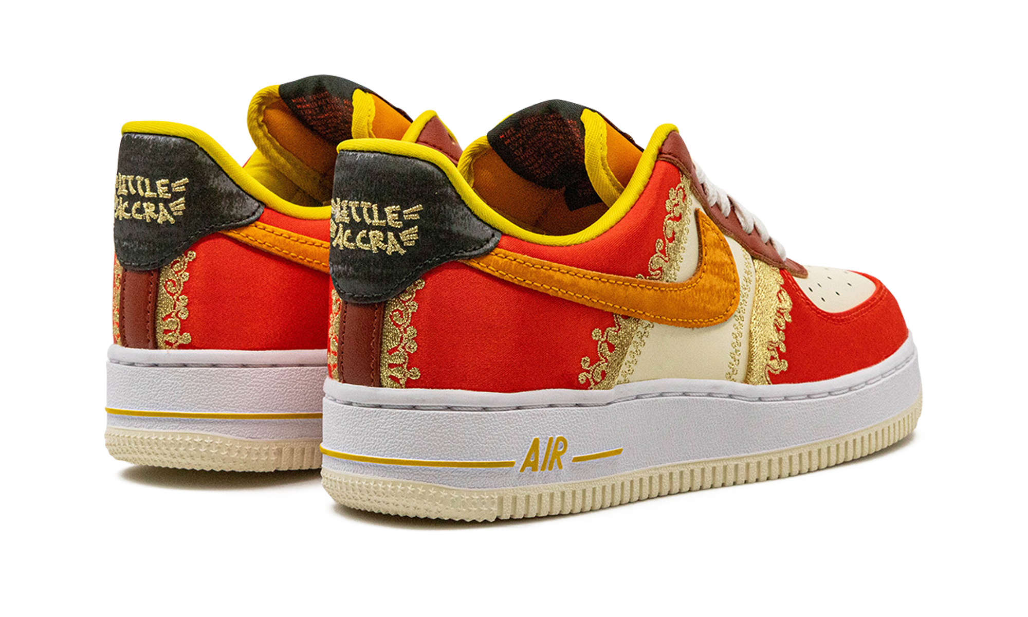 nike air force 1 low 07 premium little accra women s+DV4462-600+diagnol right behind view