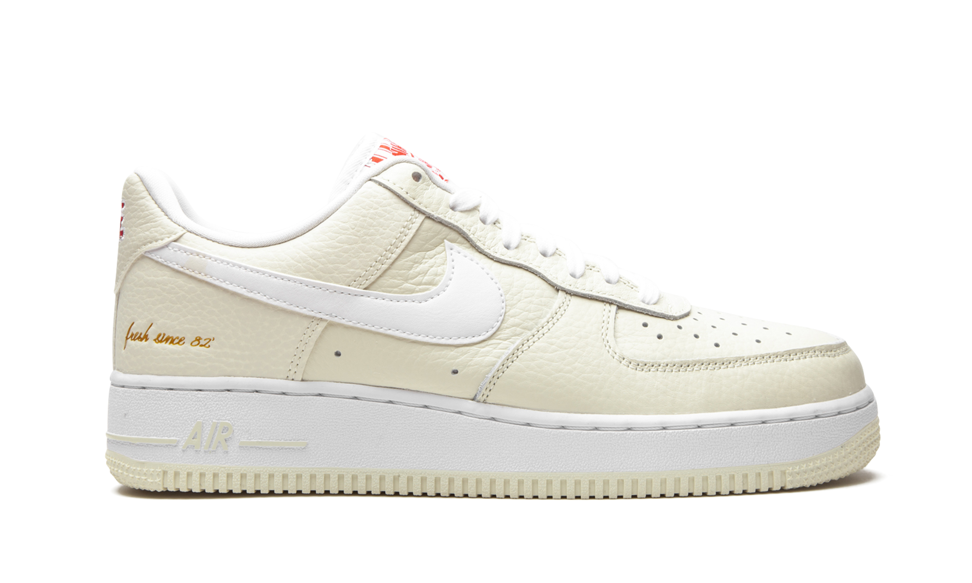 nike air force 1 low 07 premium popcorn+CW2919-100+diagnol right behind view