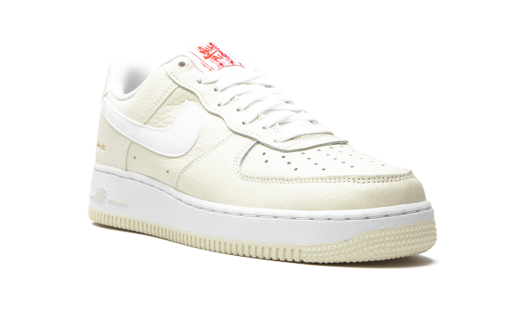 nike air force 1 low 07 premium popcorn+CW2919-100+left diagnol single view