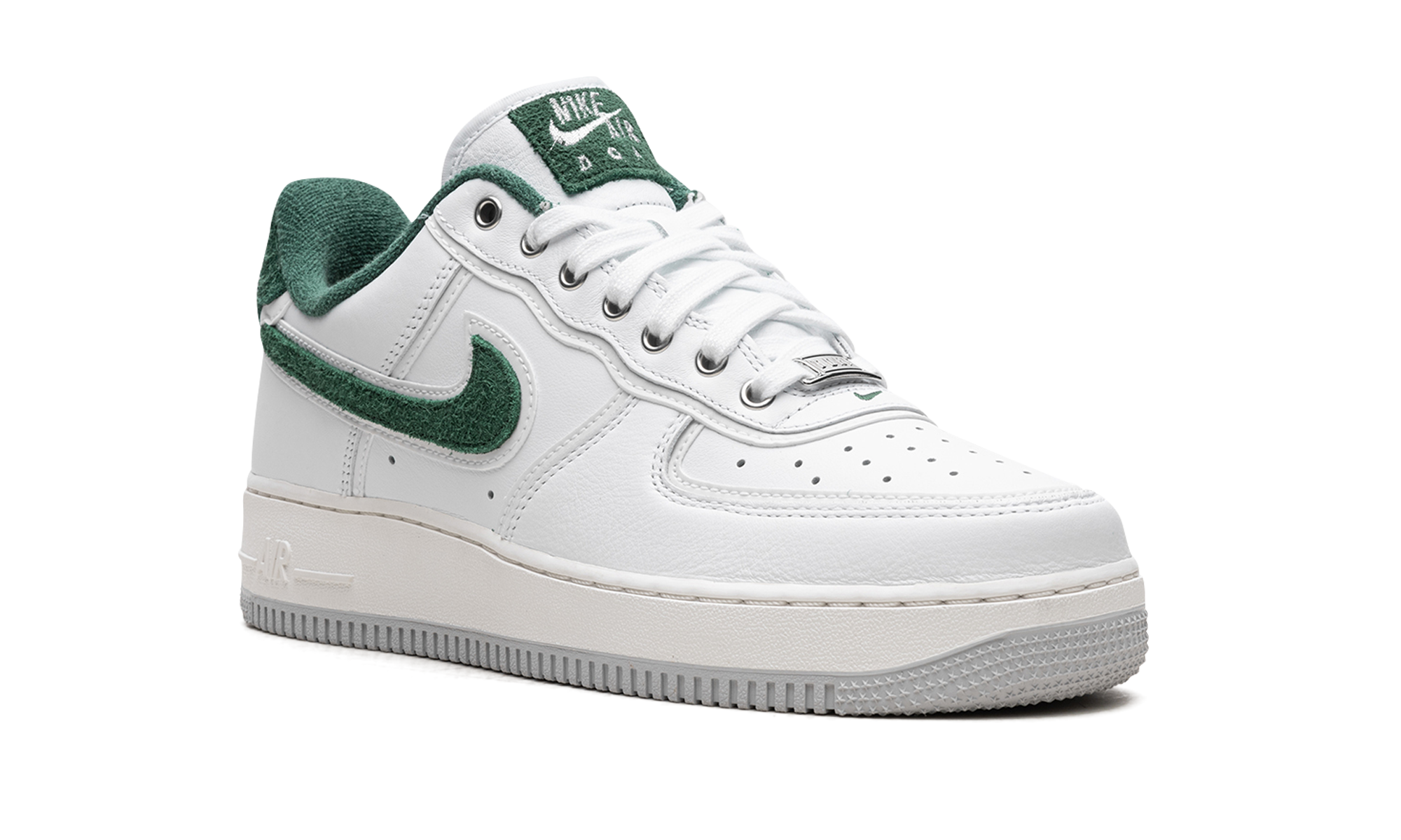 nike air force 1 low 07 premium university of oregon pe+HF0012-100+diagnol right view