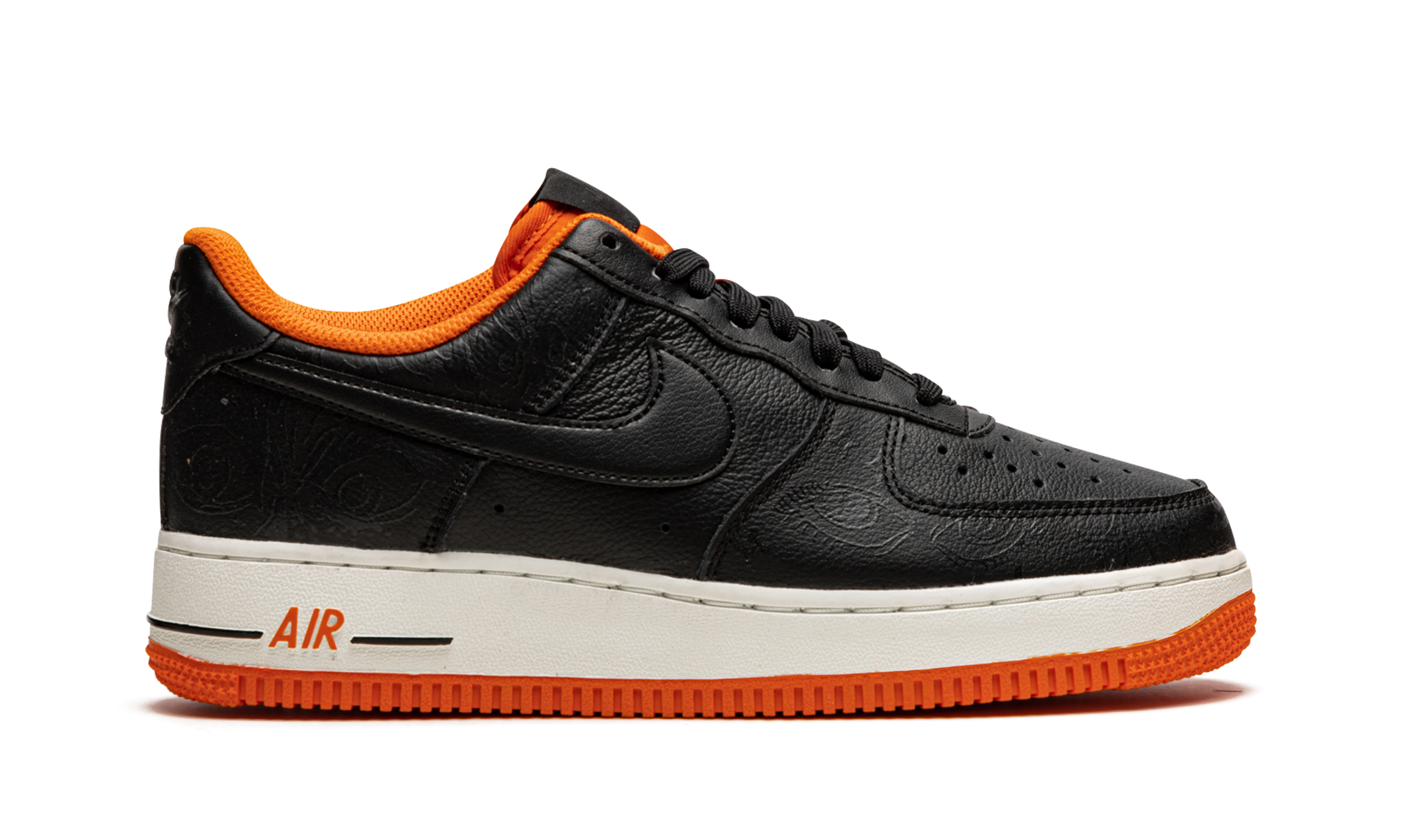 nike air force 1 low 07 prm halloween 2021+DC8891-001+right view
