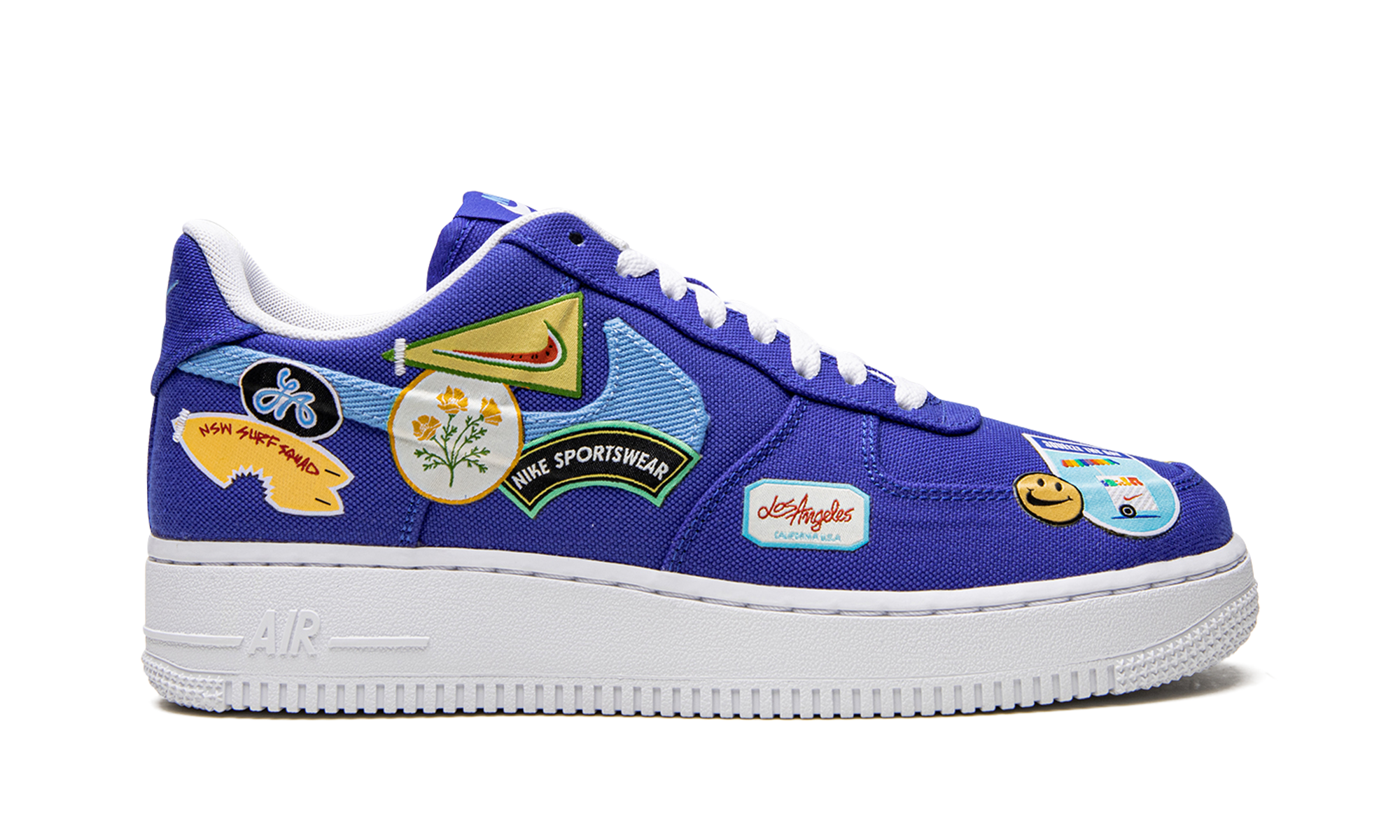 nike air force 1 low 07 prm los angeles patched up women s+DX2306-400+right view