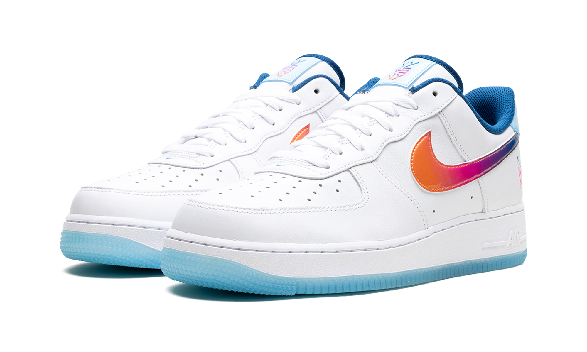 nike air force 1 low 07 prm ny vs ny+HF4833-100+diagnol left view