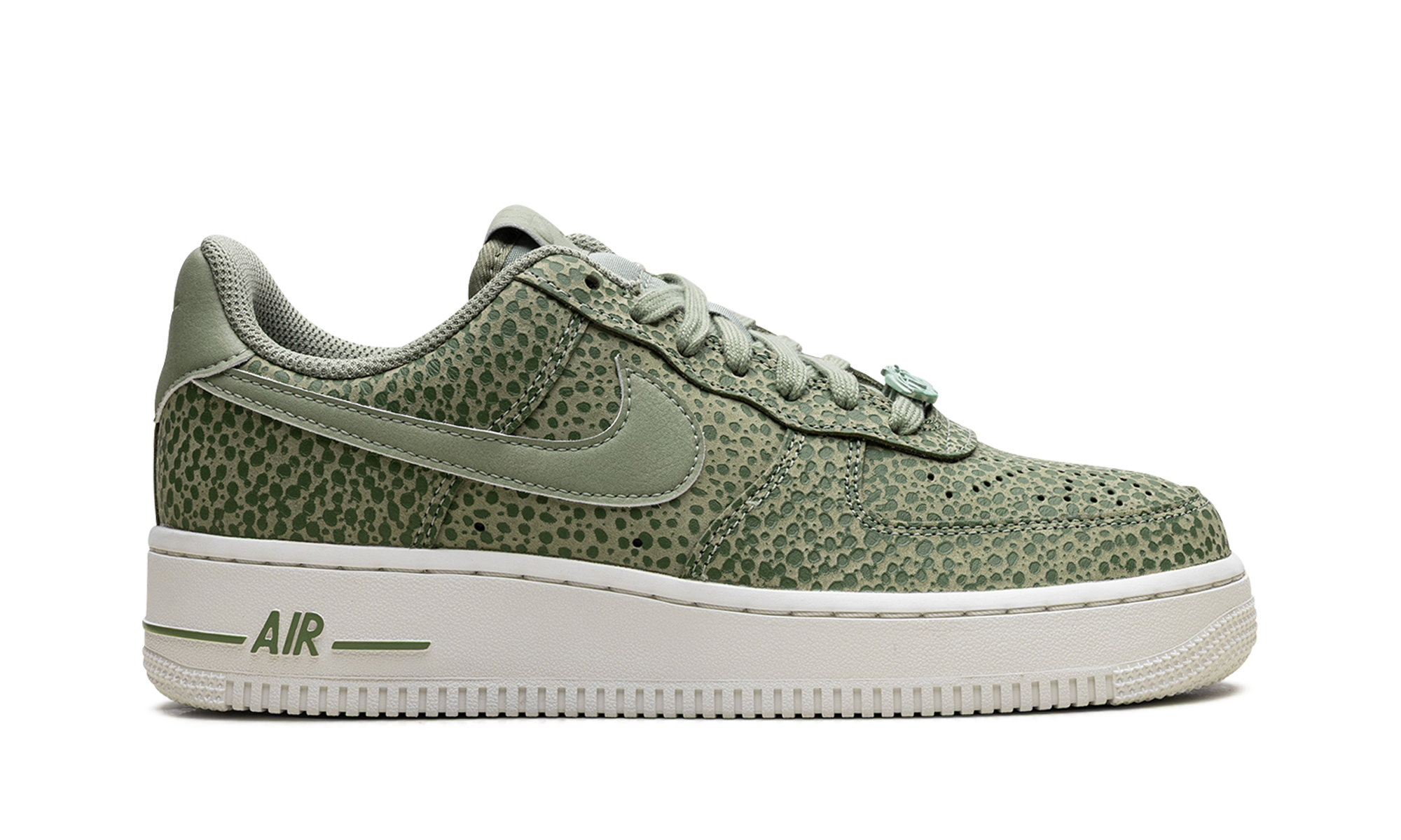 nike air force 1 low 07 prm safari oil green women s+FV6519-200+right view