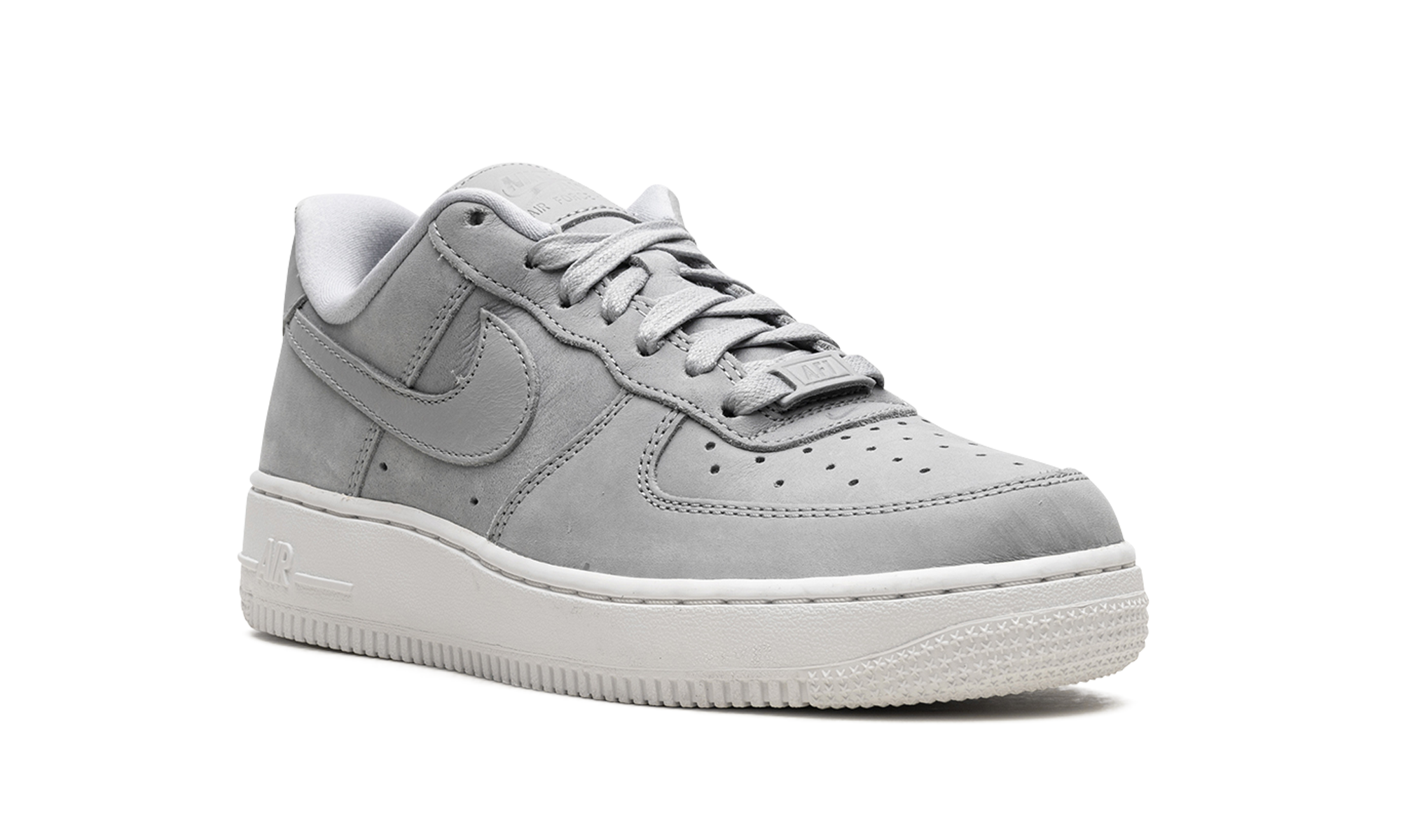nike air force 1 low 07 prm wolf grey women s+DR9503-001+diagnol right view