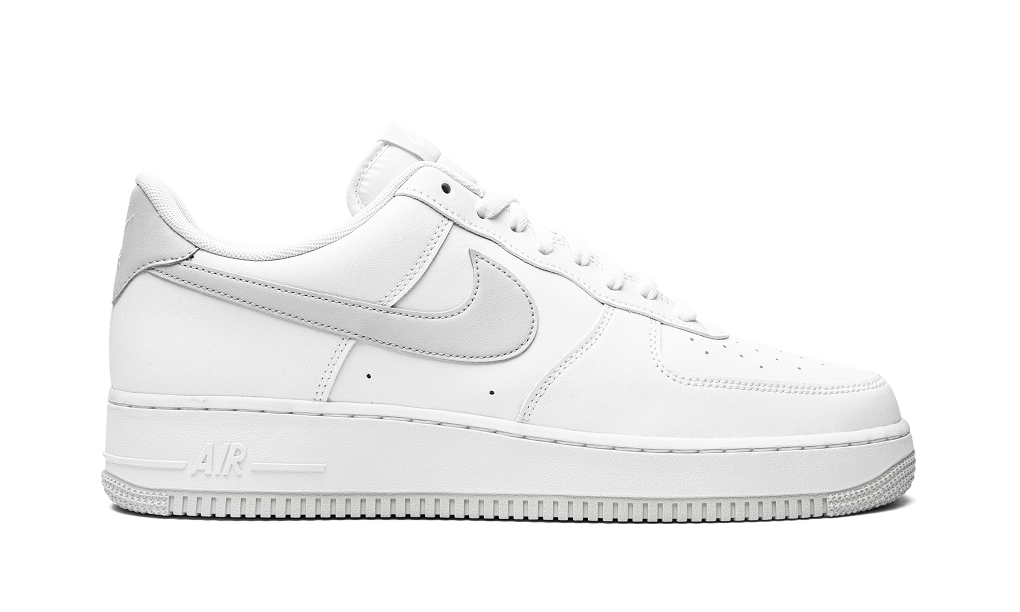 nike air force 1 low 07 pure platinum 2021+DC2911-100+right view
