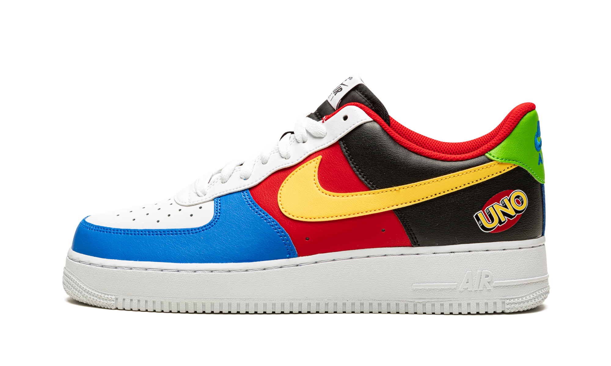 nike air force 1 low 07 qs uno+DC8887-100+diagnol right view 1