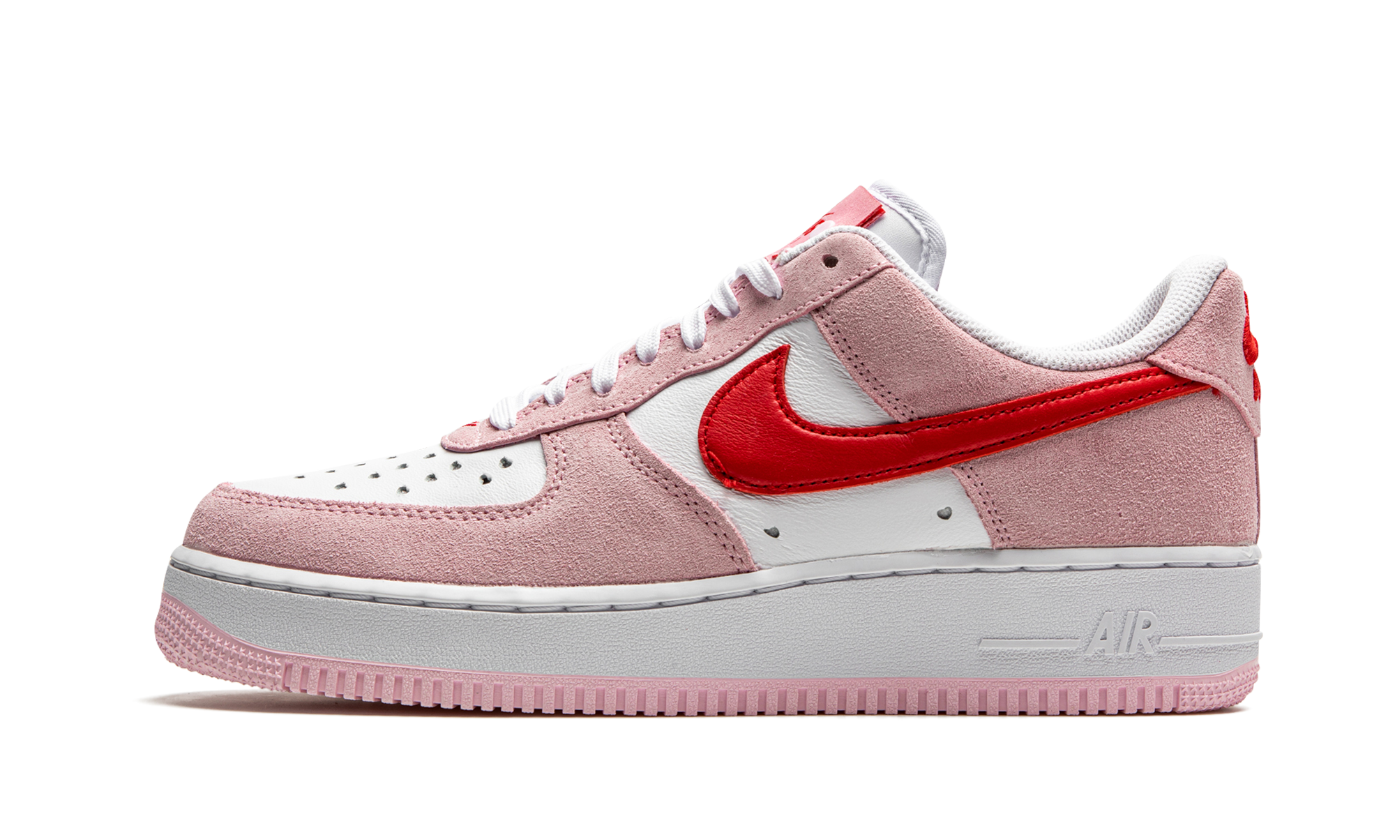 nike air force 1 low 07 qs valentine s day love letter+DD3384-600+diagnol right view 1