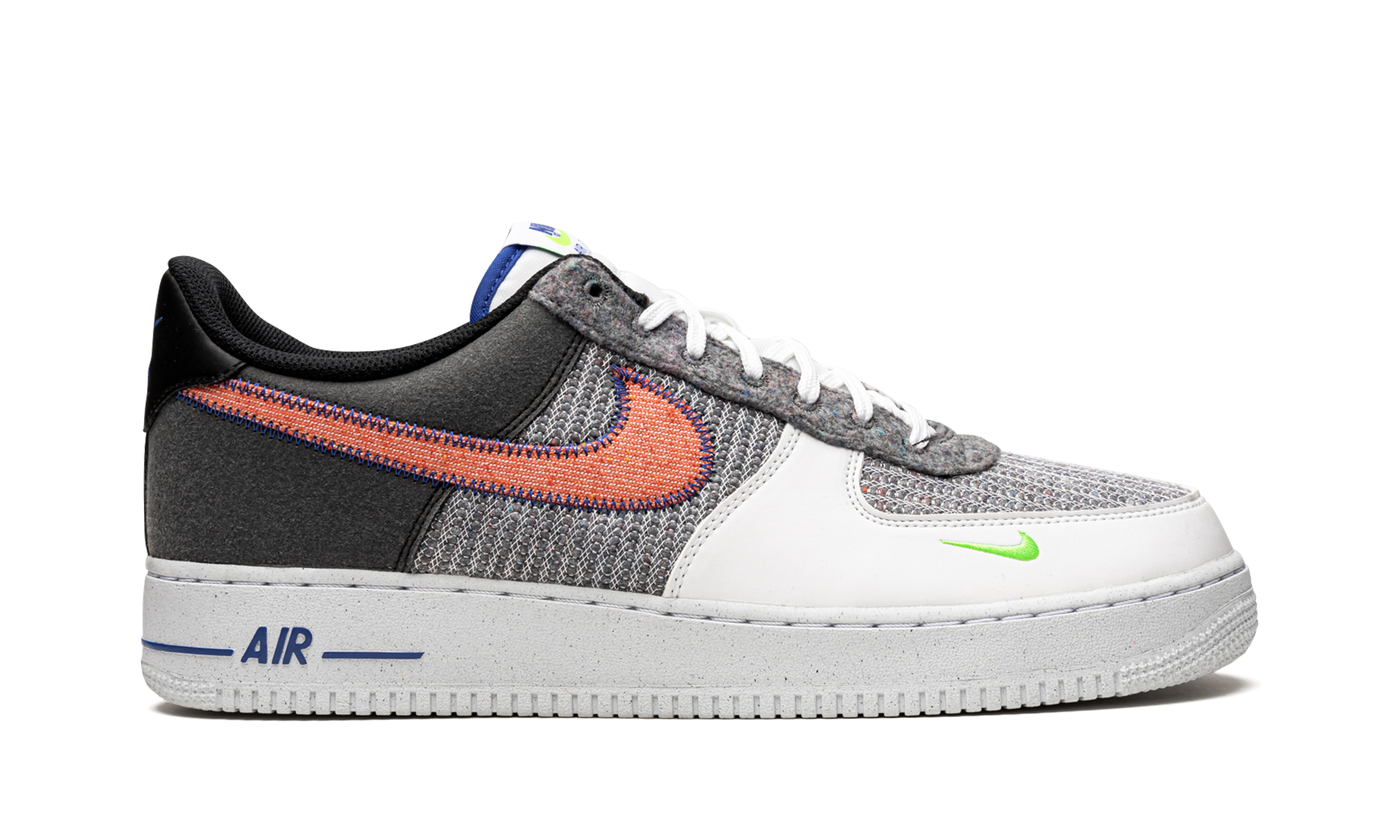 nike air force 1 low 07 recycled white+CU5625-122+right view