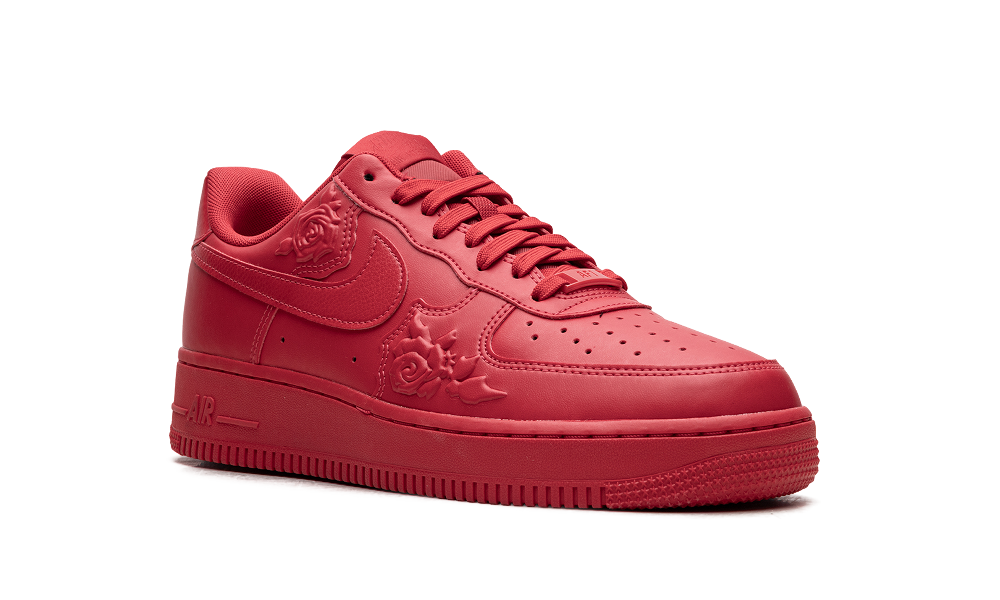 nike air force 1 low 07 red roses women s+HF2016-600+diagnol right view