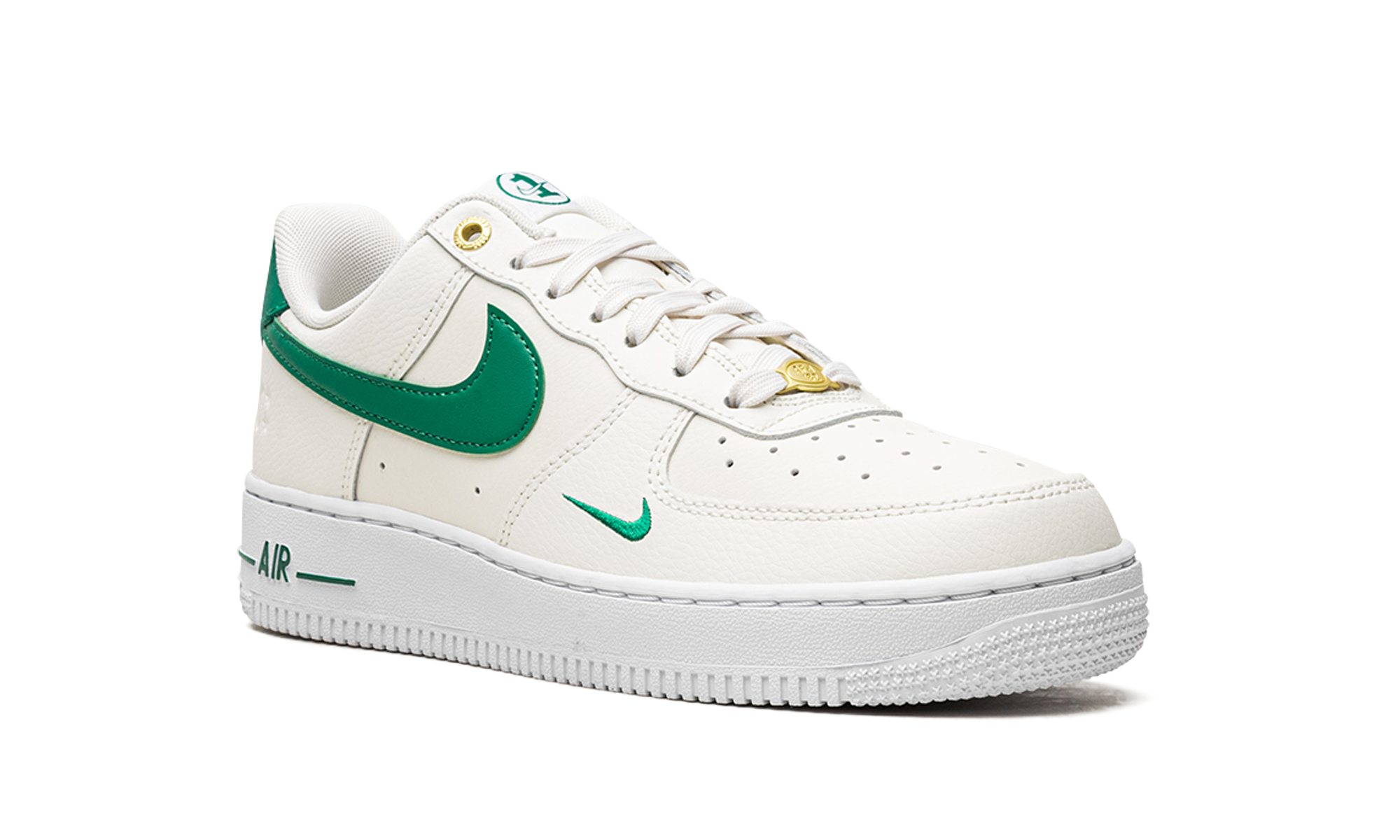 nike air force 1 low 07 se 40th anniversary edition sail malachite women s+DQ7582-101+diagnol right view