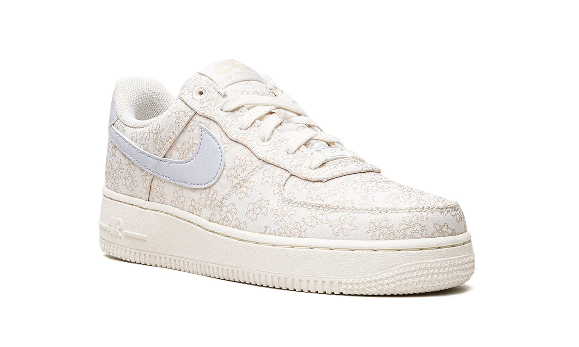 nike air force 1 low 07 se jacquard floral embroidery women s+DR6402-900+diagnol right view