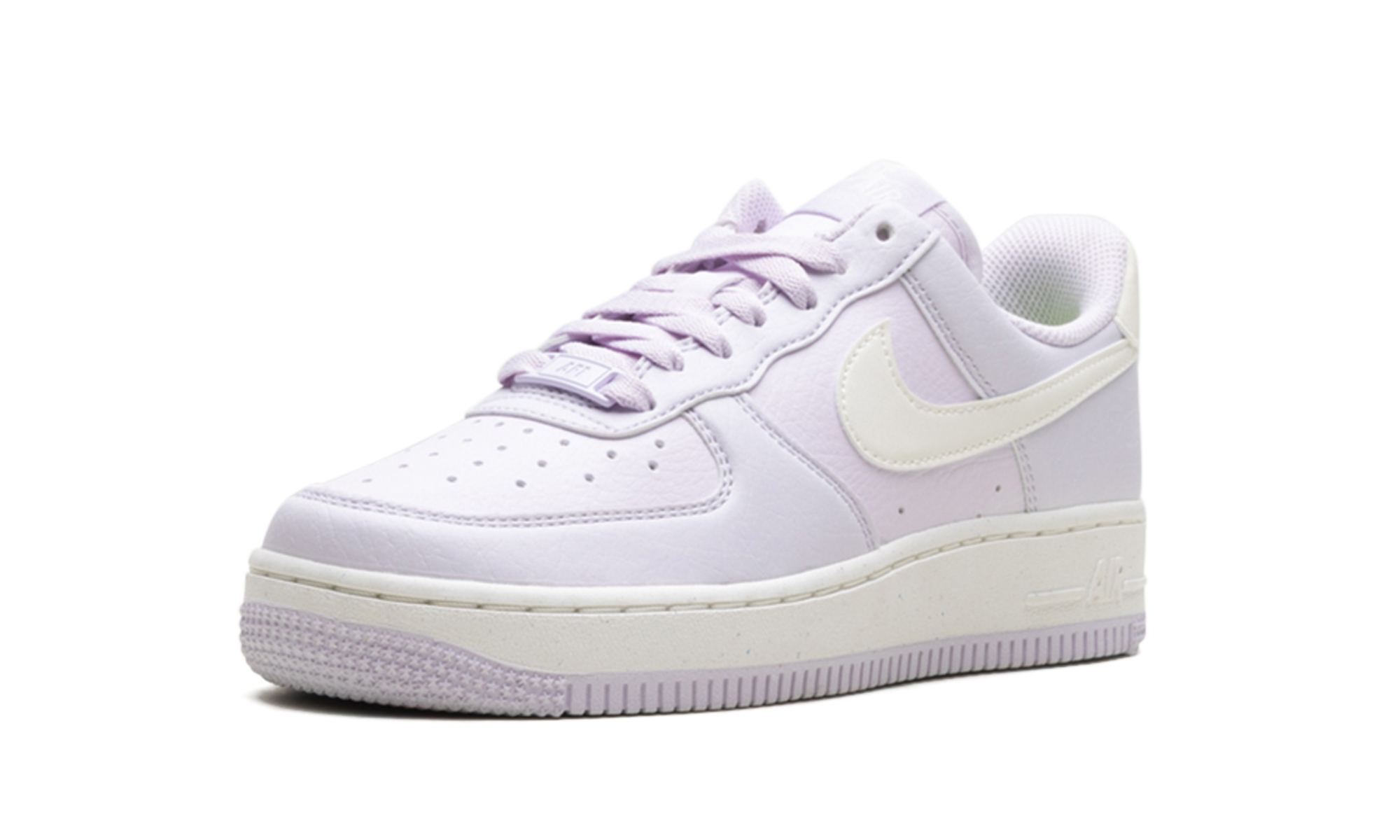 nike air force 1 low 07 se next nature barely grape women s+DV3808-500+left diagnol single view