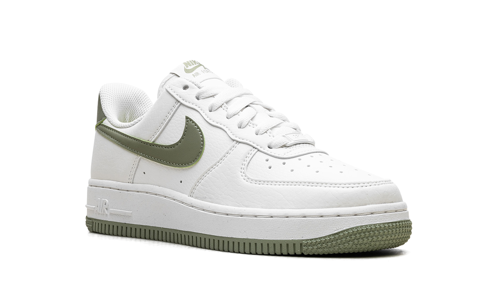 nike air force 1 low 07 se next nature oil green women s+DV3808-106+diagnol right view
