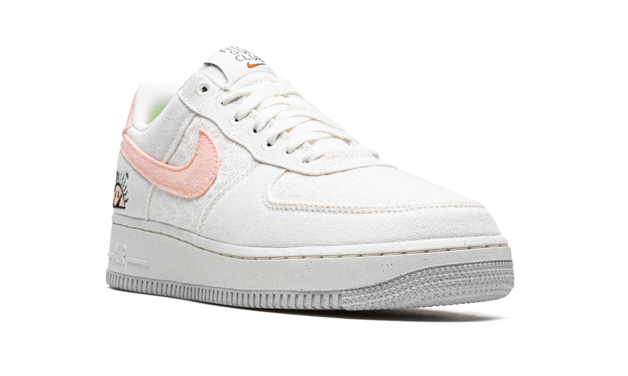 nike air force 1 low 07 se next nature sun club arctic orange women s+DJ9944-100+diagnol right view