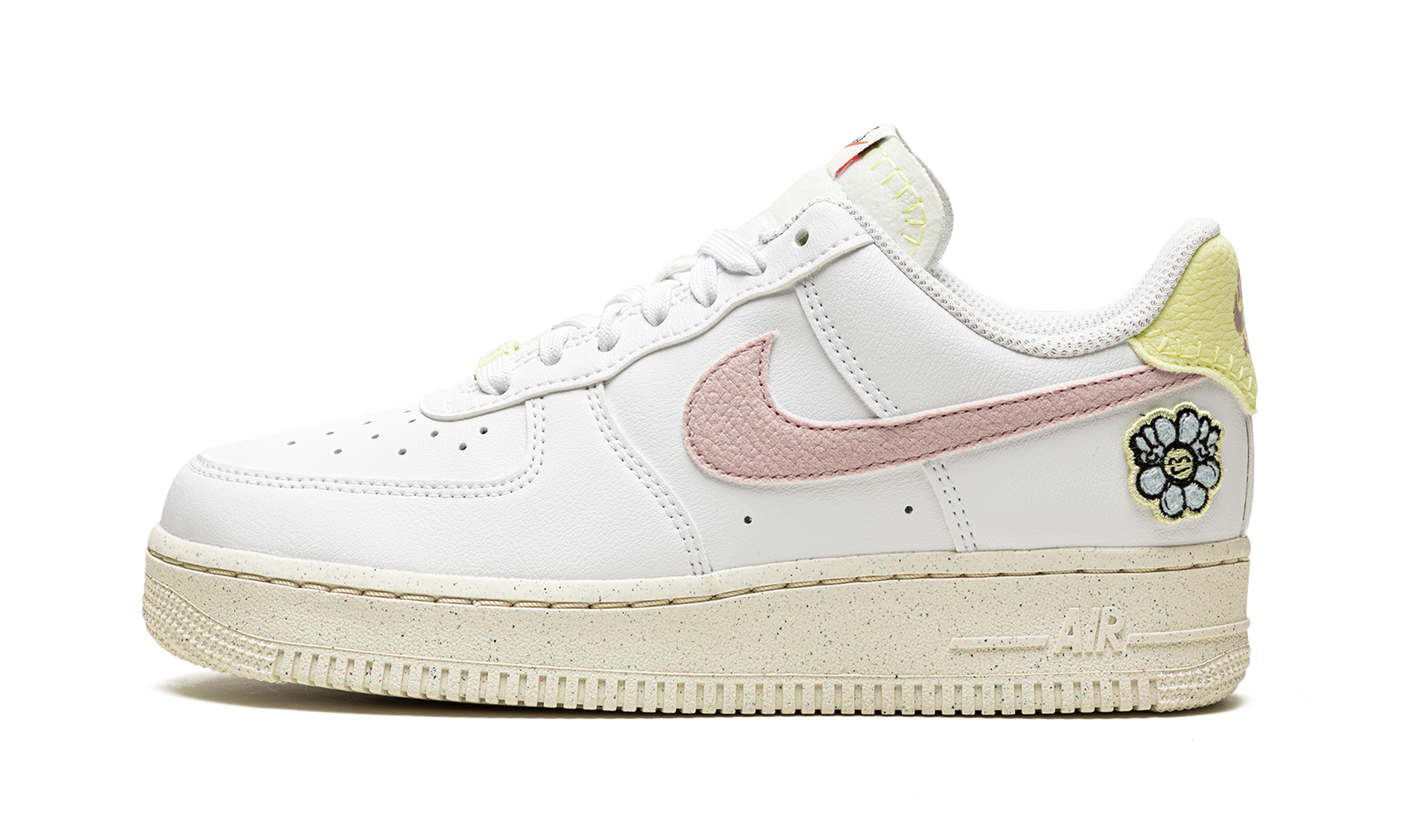 nike air force 1 low 07 se next nature white pink oxford women s+DJ6377-100+diagnol right view 1