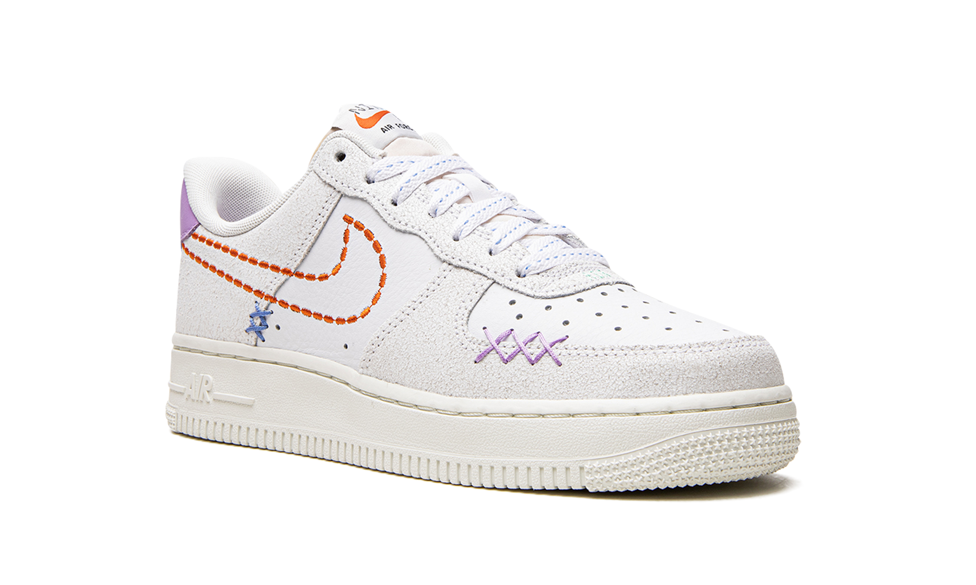 nike air force 1 low 07 se nike 101 women s+DX2348-100+diagnol right view