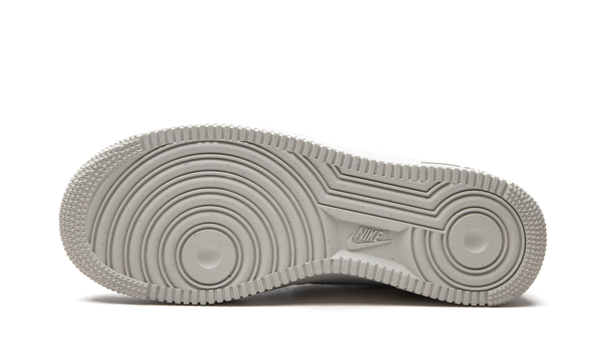 nike air force 1 low 07 se recycled white black light bone women s+DA6682-100+bottom view