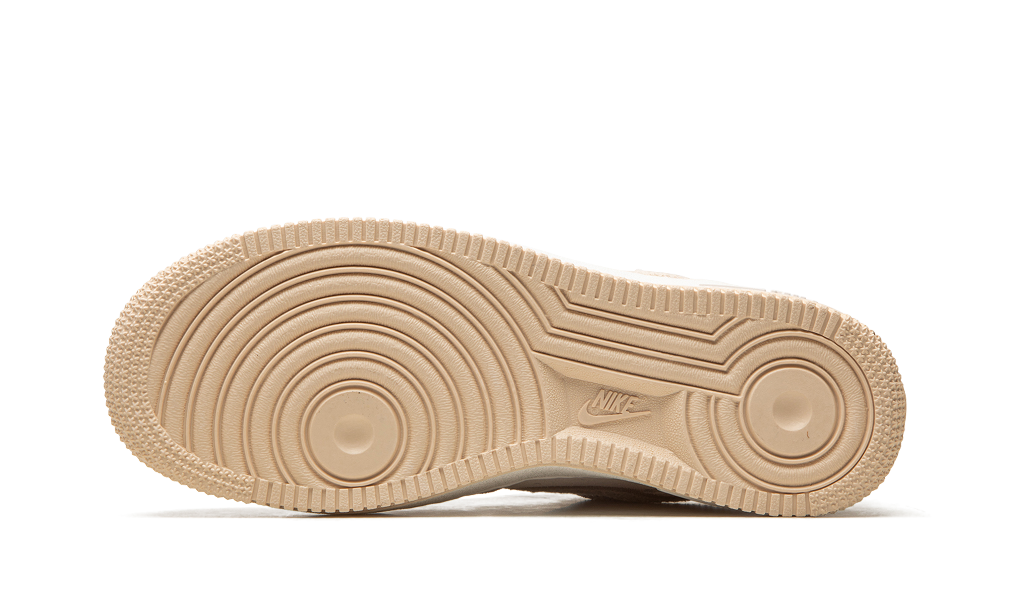 nike air force 1 low 07 se sanddrift gum fleece women s+DQ7583-001+bottom view