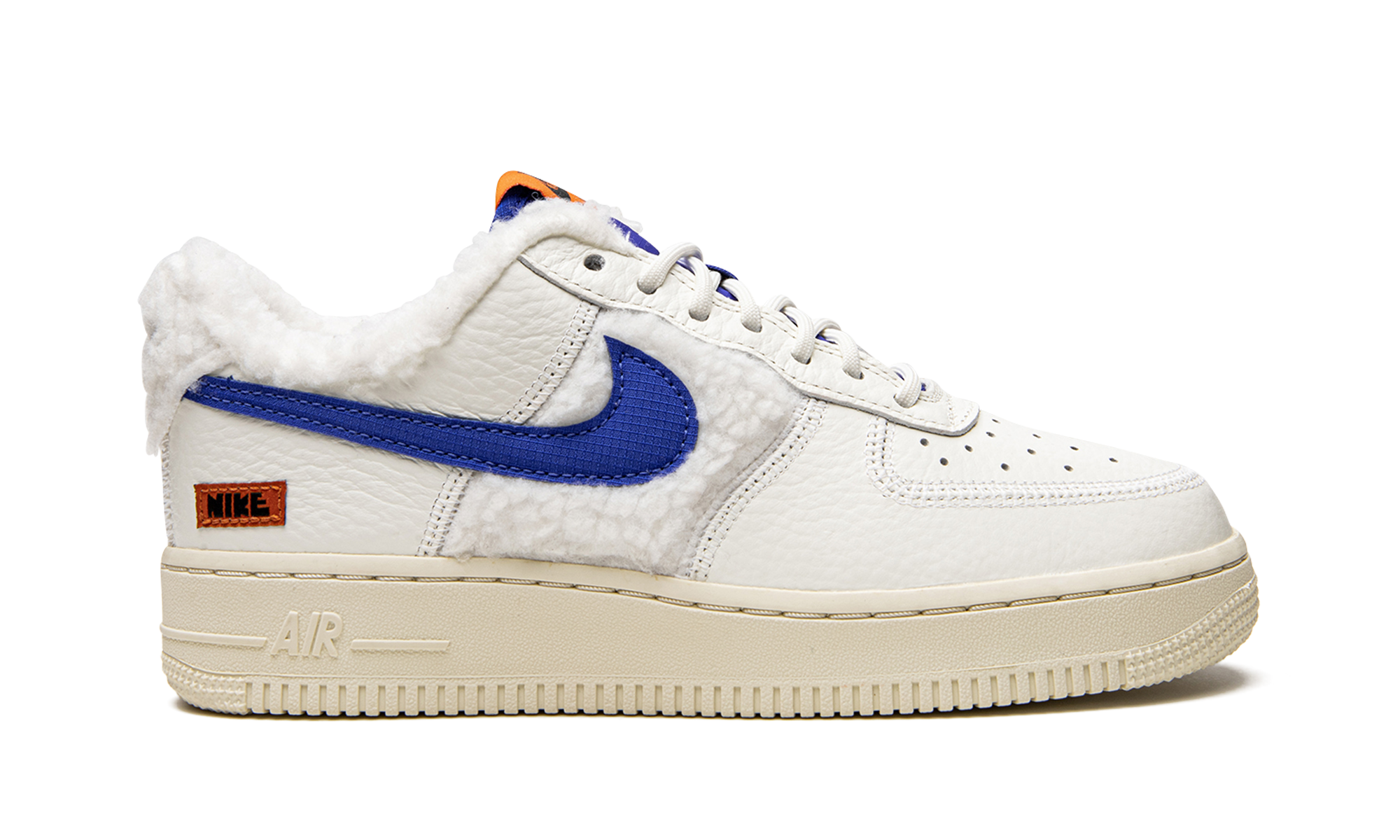 nike air force 1 low 07 sherpa fleece women s+DO6680-100+right view