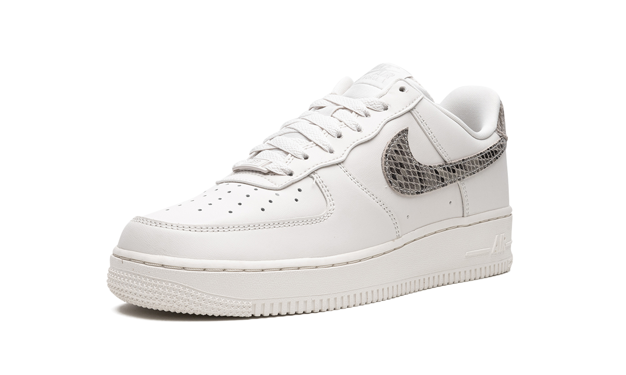nike air force 1 low 07 snakeskin phantom women s+DD8959-002+left diagnol single view