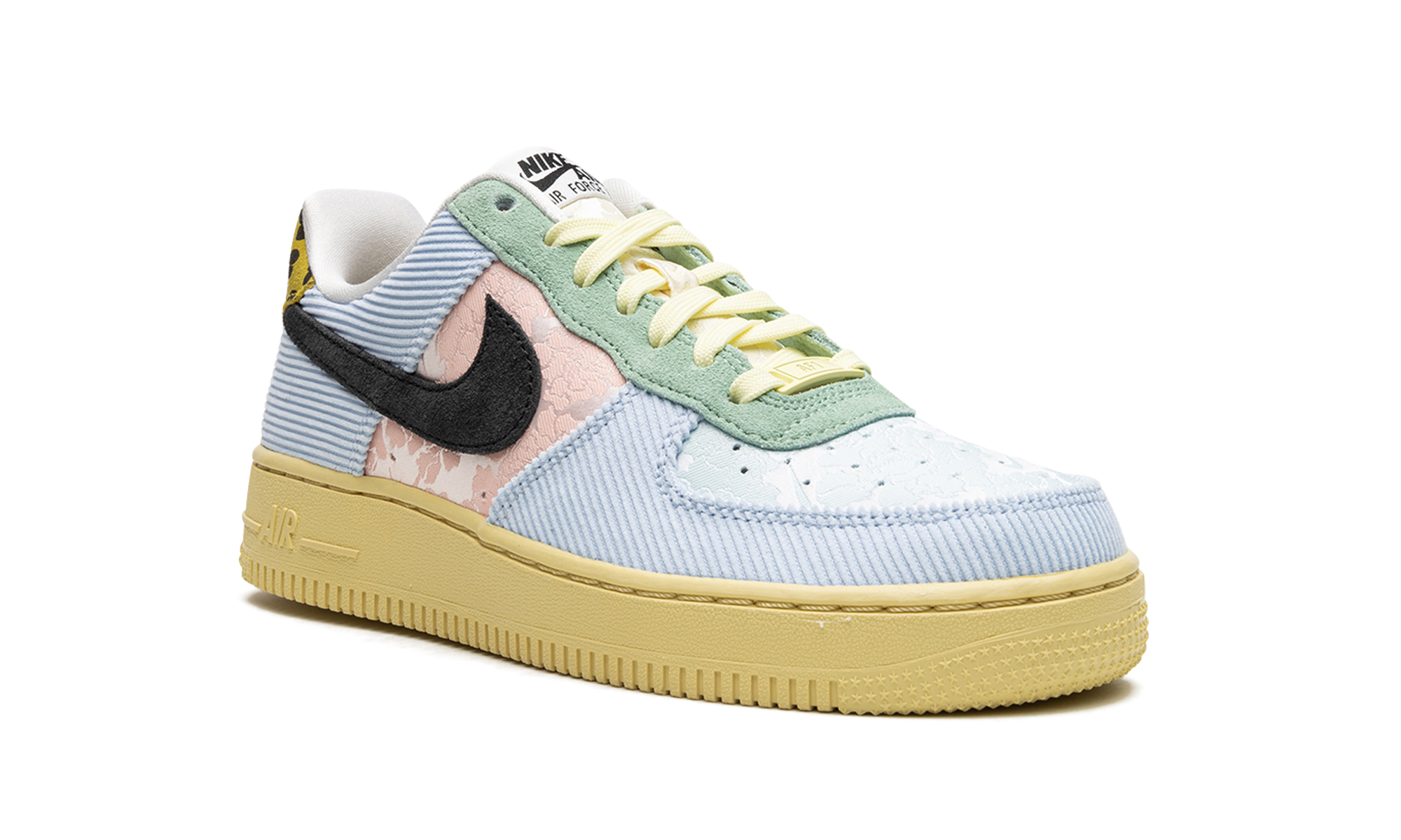 nike air force 1 low 07 spring mix women s+FJ4591-441+diagnol right view