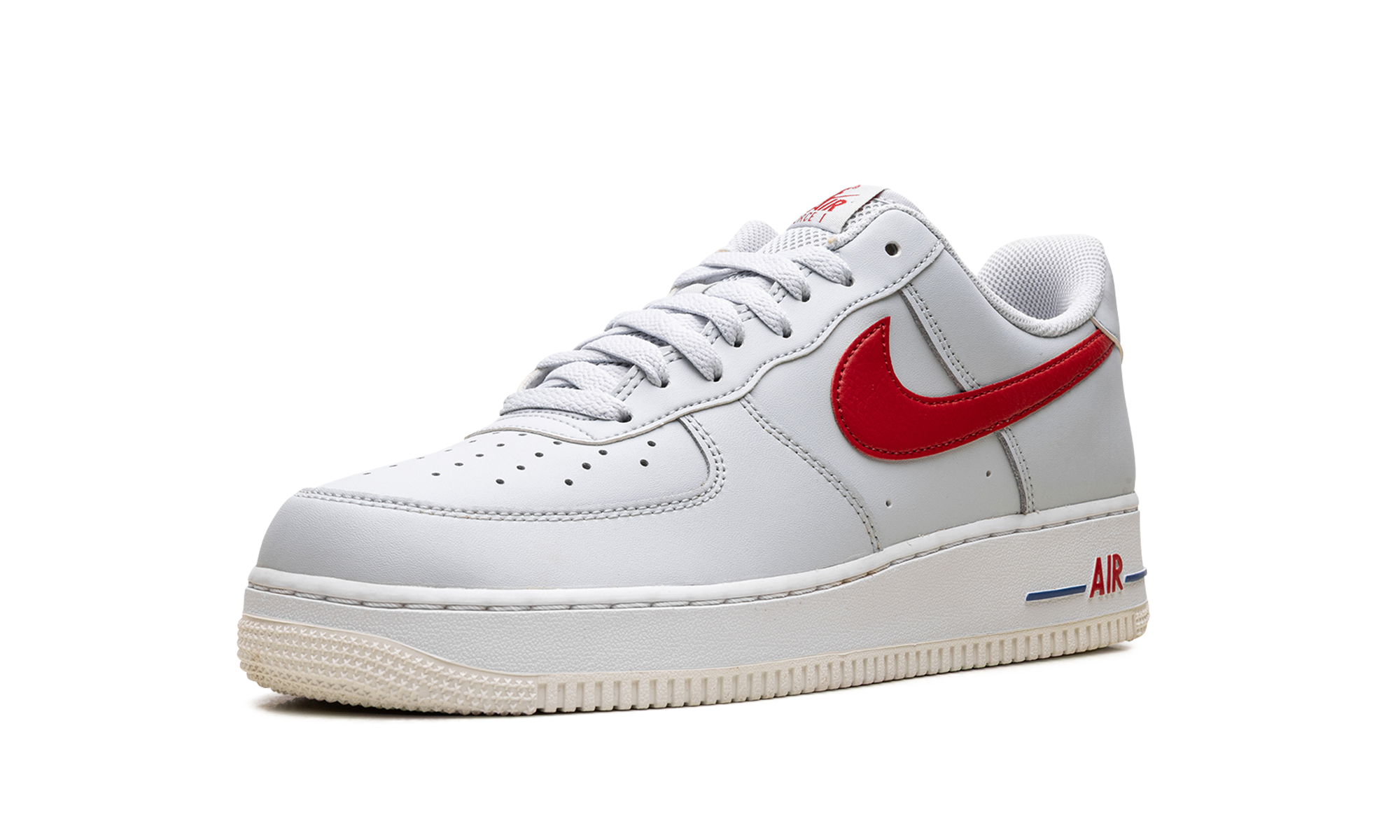 nike air force 1 low 07 team usa+DX2660-001+left diagnol single view