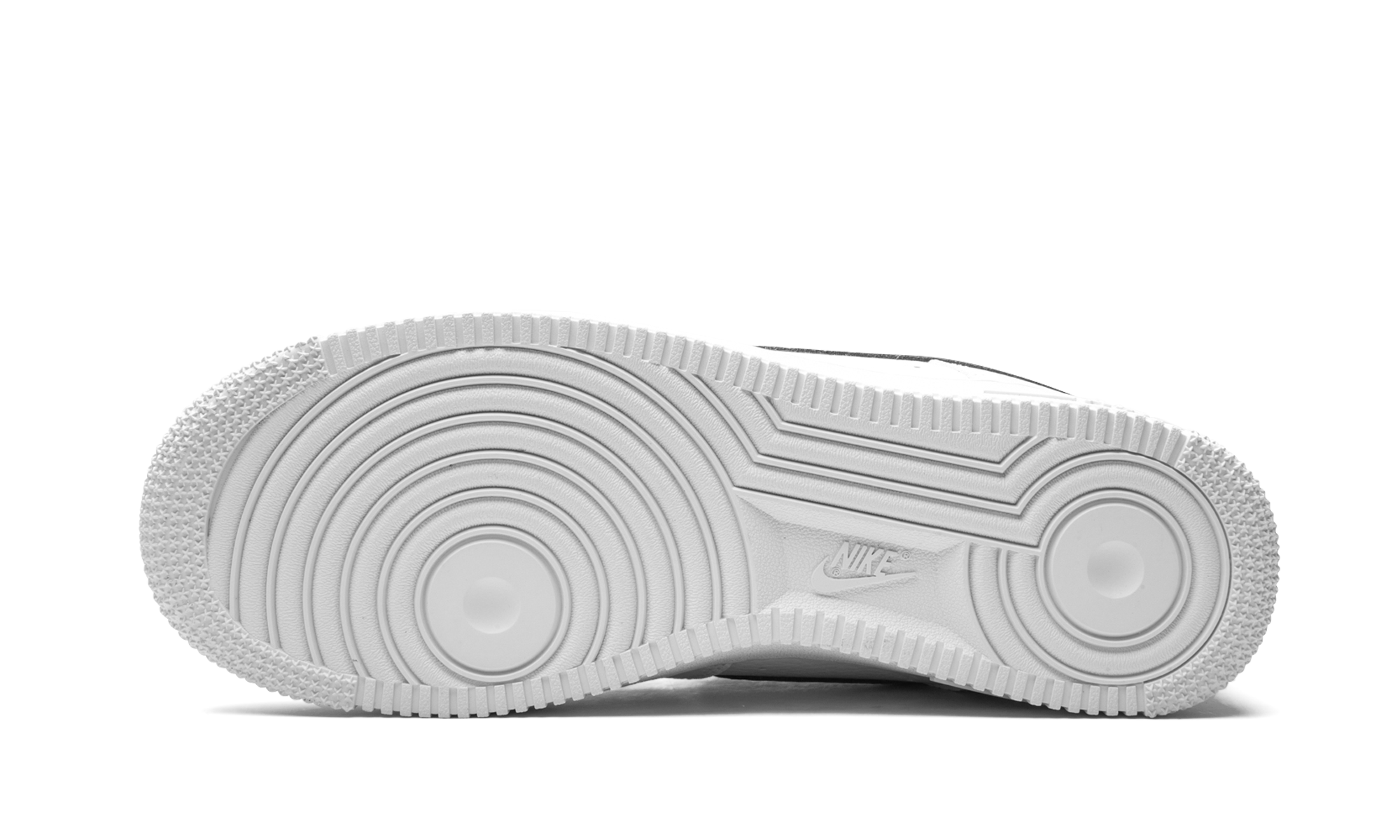 nike air force 1 low 07 white black pebbled leather+CT2302-100+bottom view