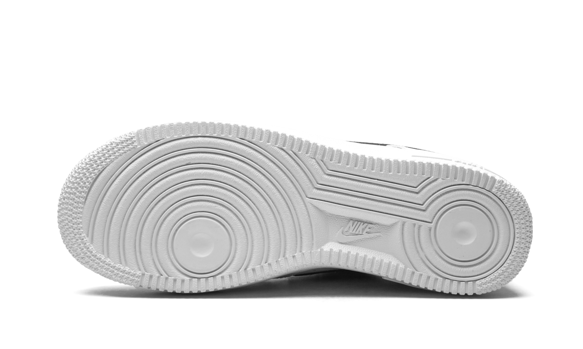 nike air force 1 low 07 white black women s+315115-152+bottom view