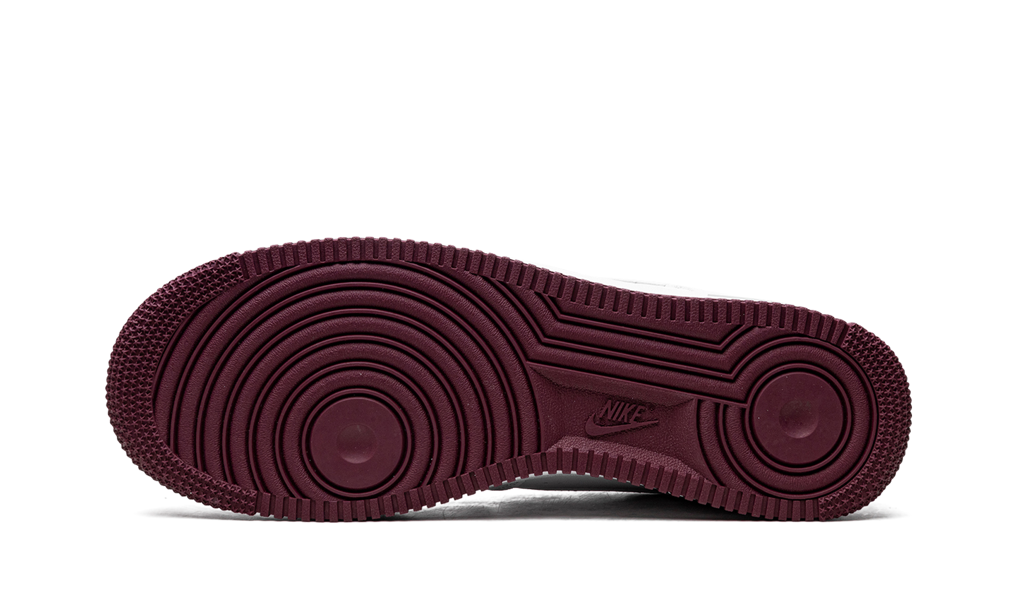nike air force 1 low 07 white dark beetroot+DH7561-106+bottom view
