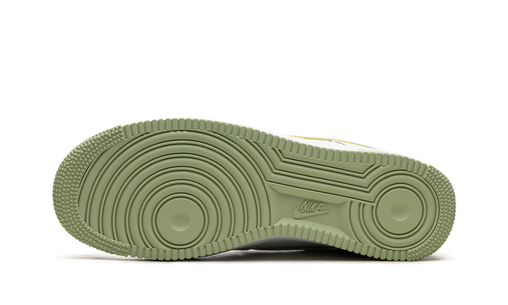 nike air force 1 low 07 white honeydew+DV0788-105+bottom view