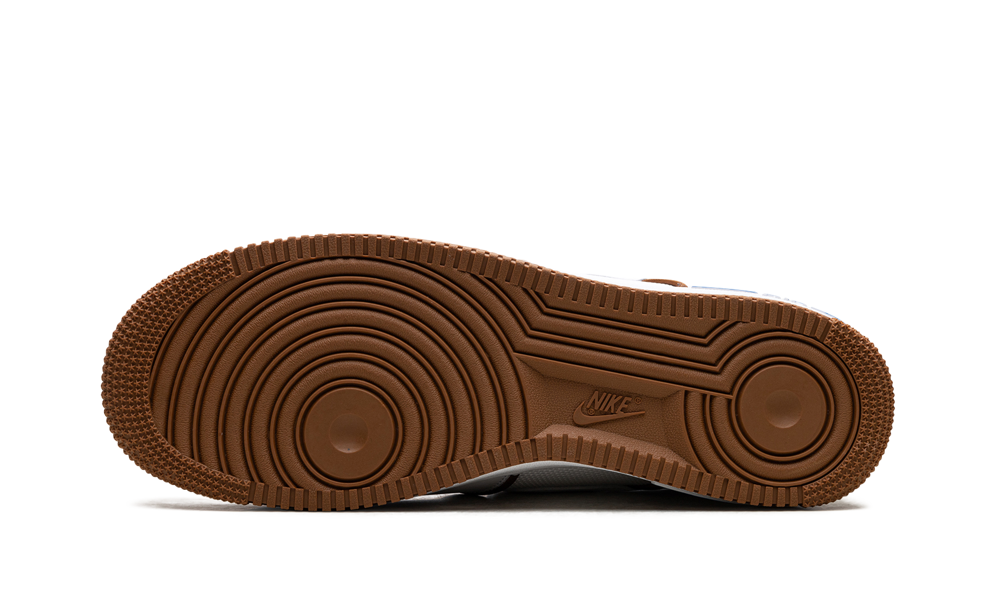 nike air force 1 low 07 white light british tan+FN5757-100+bottom view