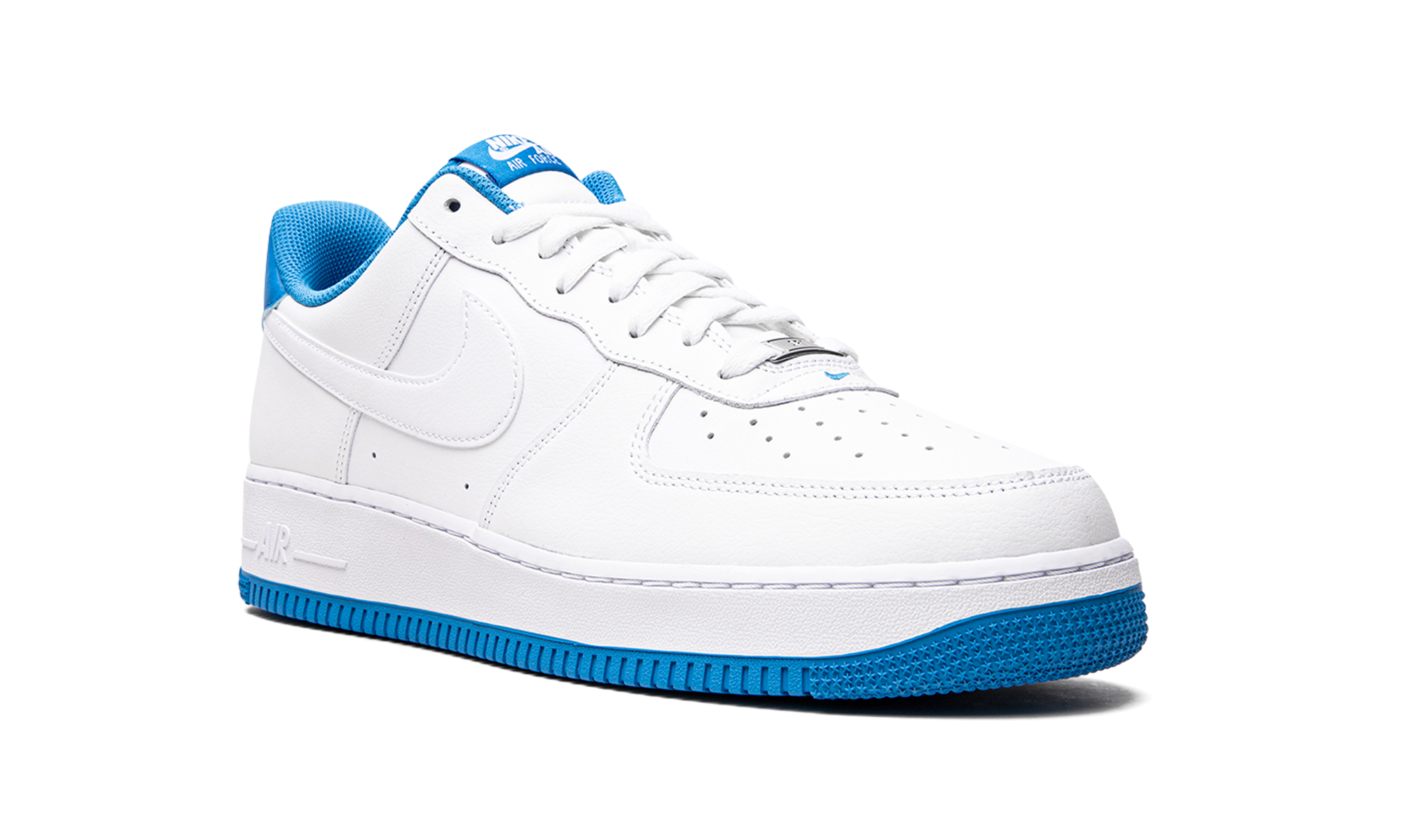 nike air force 1 low 07 white light photo blue+DR9867-101+diagnol right view