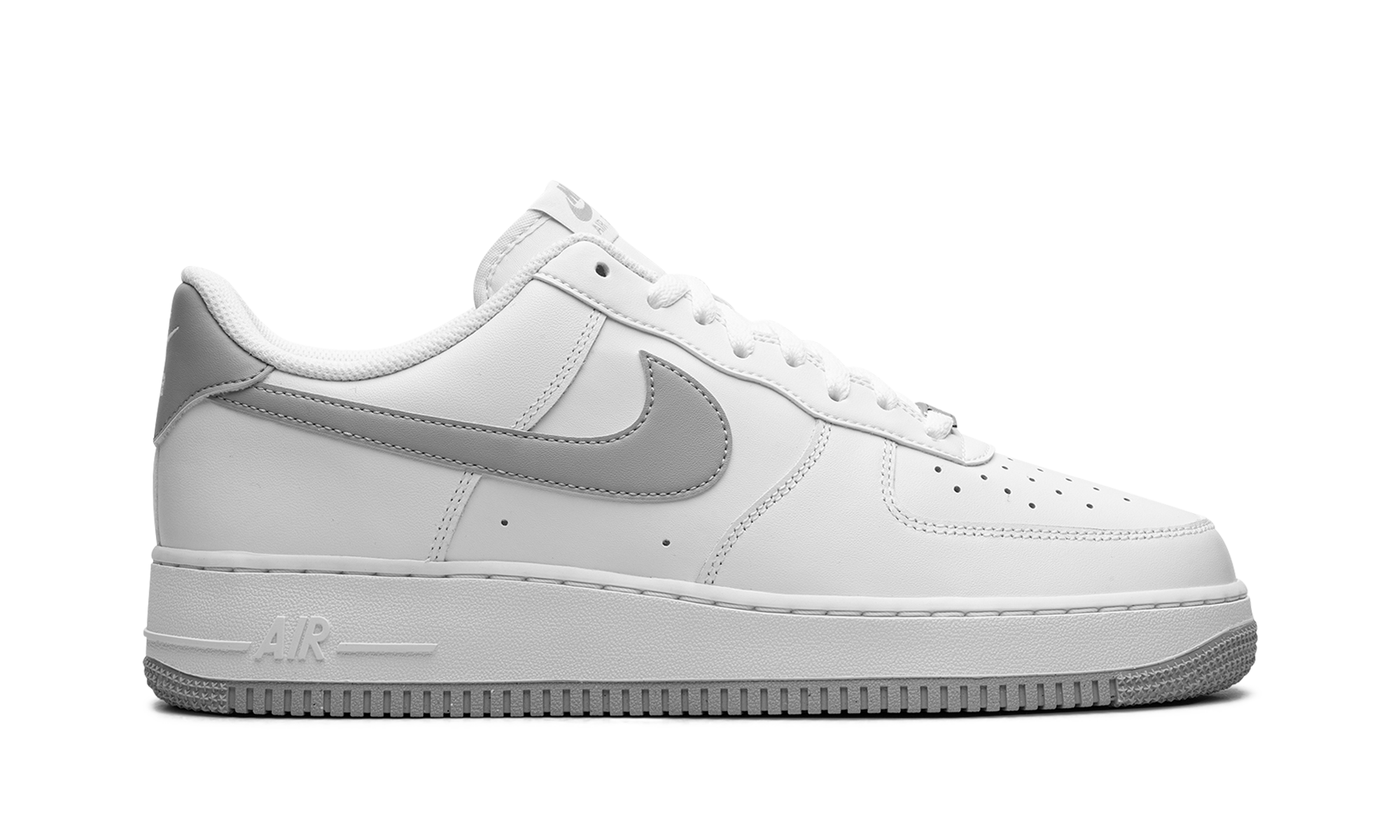 nike air force 1 low 07 white light smoke grey+FJ4146-100+right view