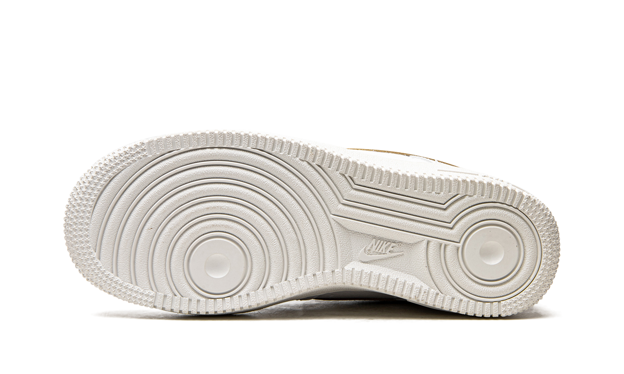 nike air force 1 low 07 white metallic gold women s+DD8959-106+bottom view