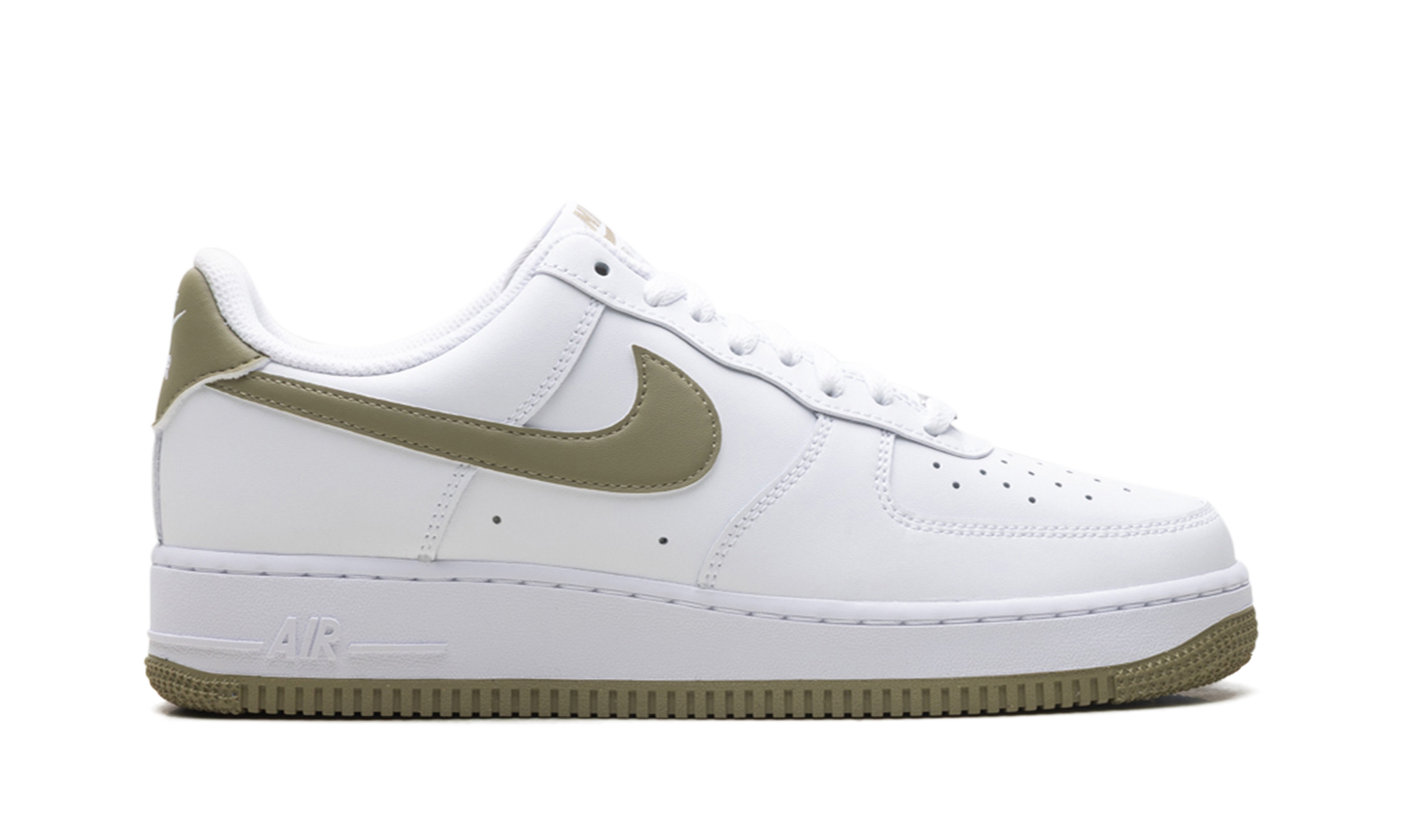 nike air force 1 low 07 white neutral olive+FJ4146-110+right view
